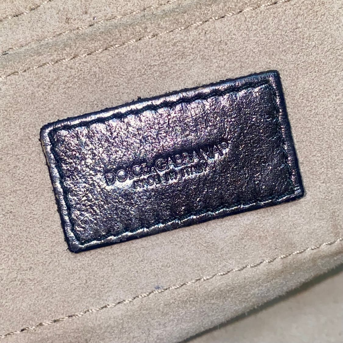 돌체앤가바나 빈티지 실버 숄더백 상품이미지2