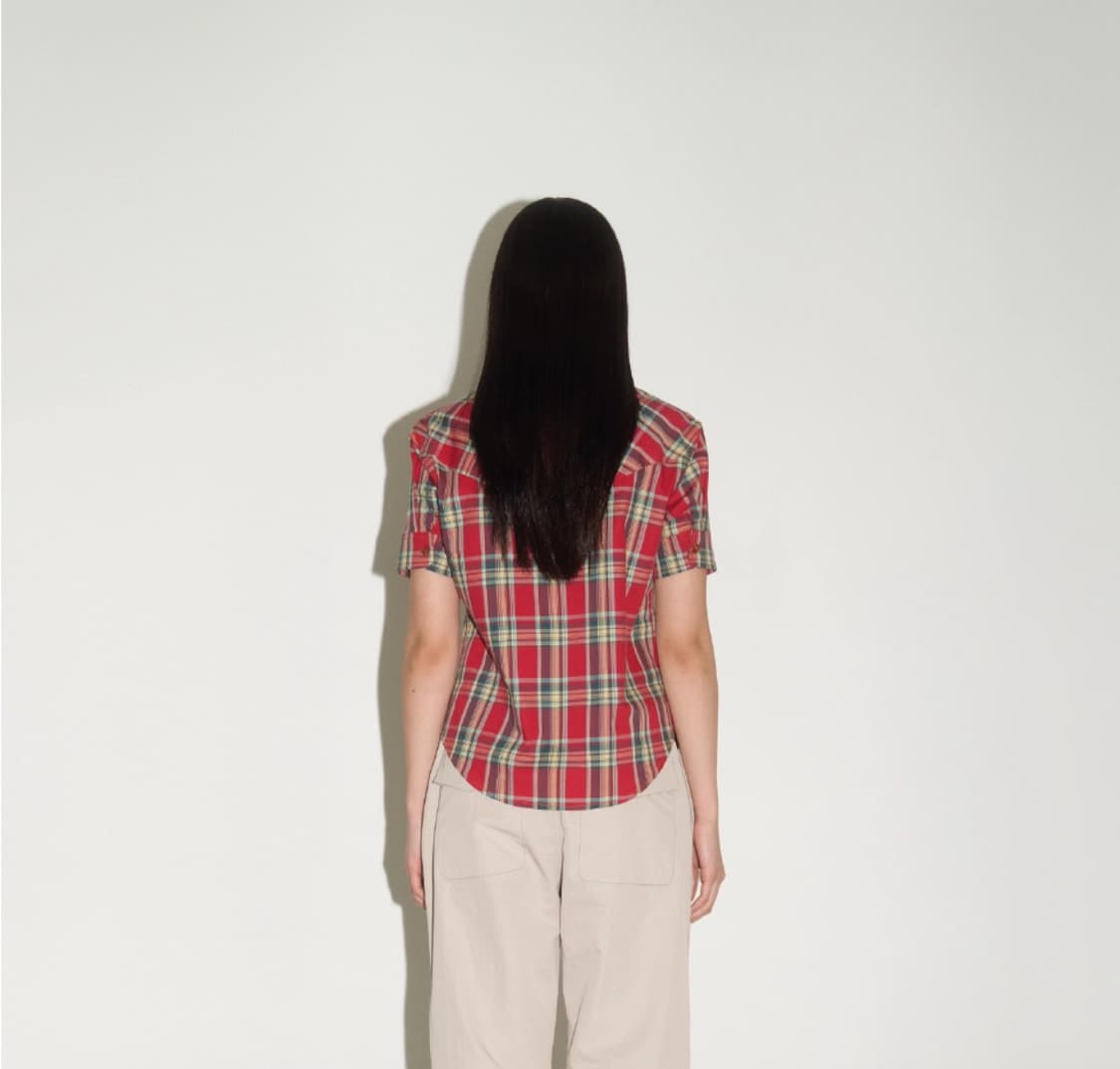 헤레틱 웨스턴 체크 셔츠 상품이미지6