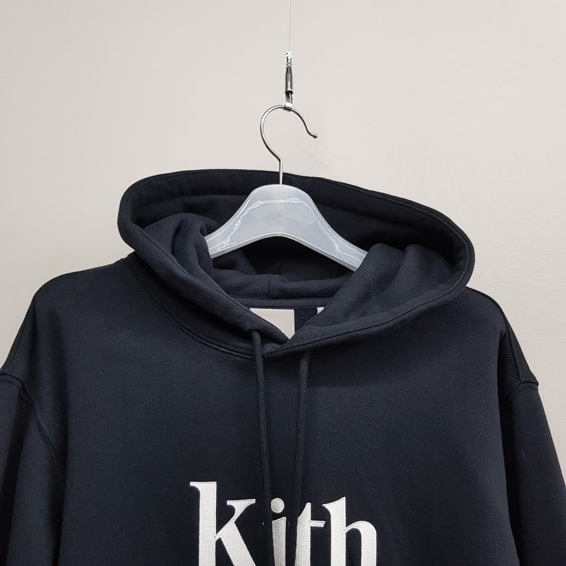키스(KITH) 2024 뉴욕 로고 약기모 후드티 블랙 M사이즈 상품이미지3