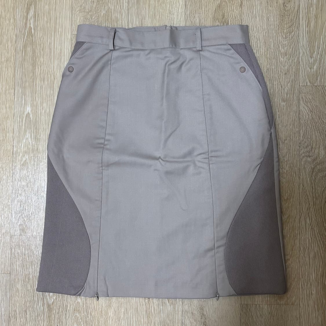 오호스 레그워머 미디스커트 베이지 1사이즈 상품이미지3