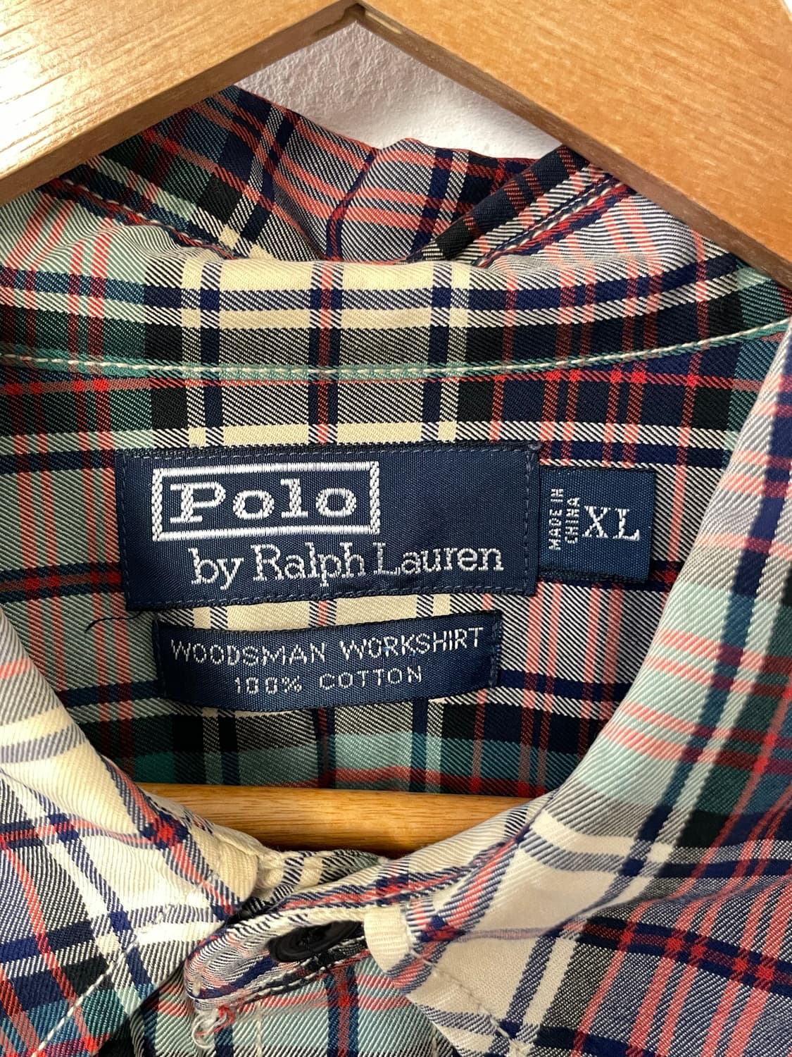 폴로 체크패턴 워크 셔츠  상품이미지5