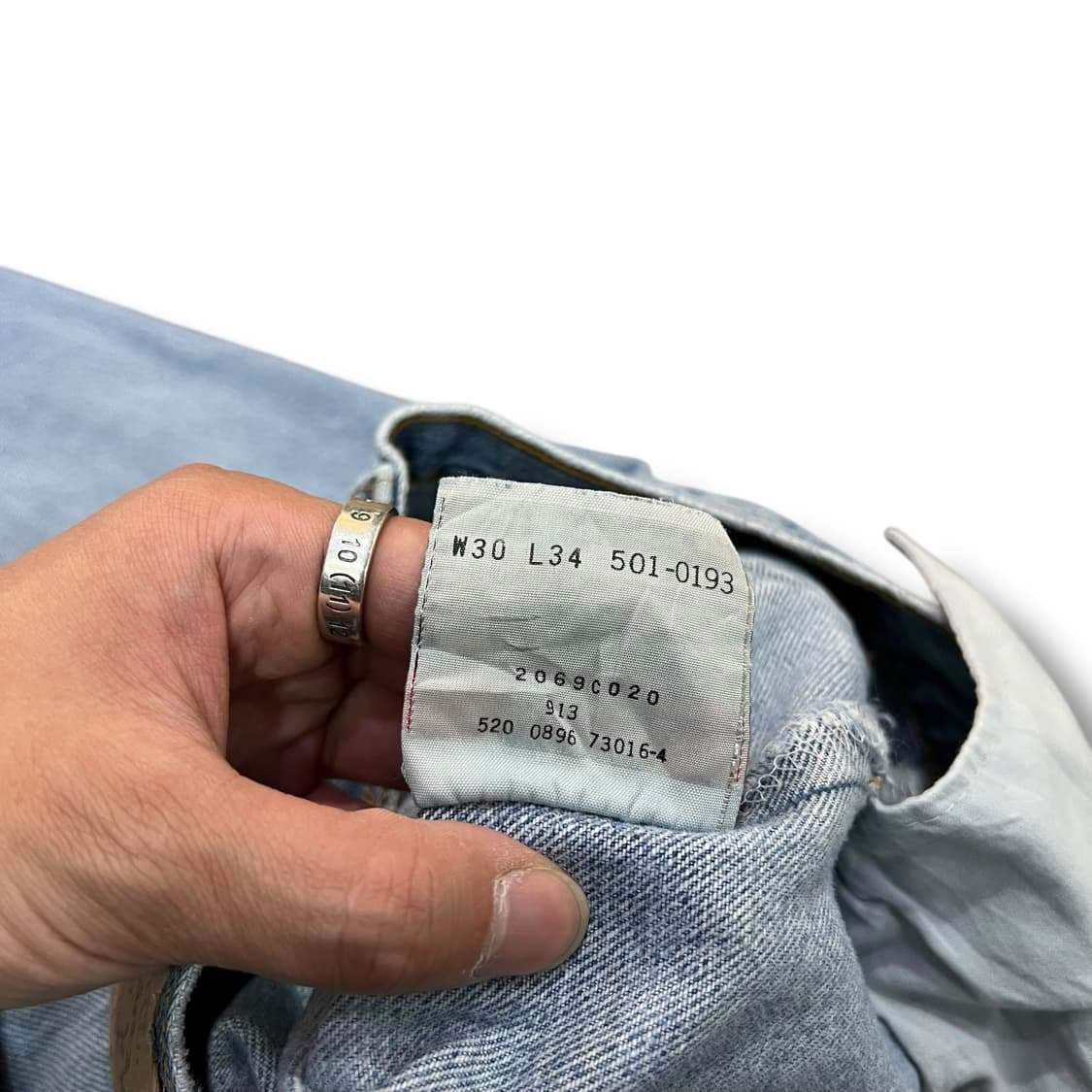 USA 리바이스 501 데님팬츠 y13964 상품이미지9