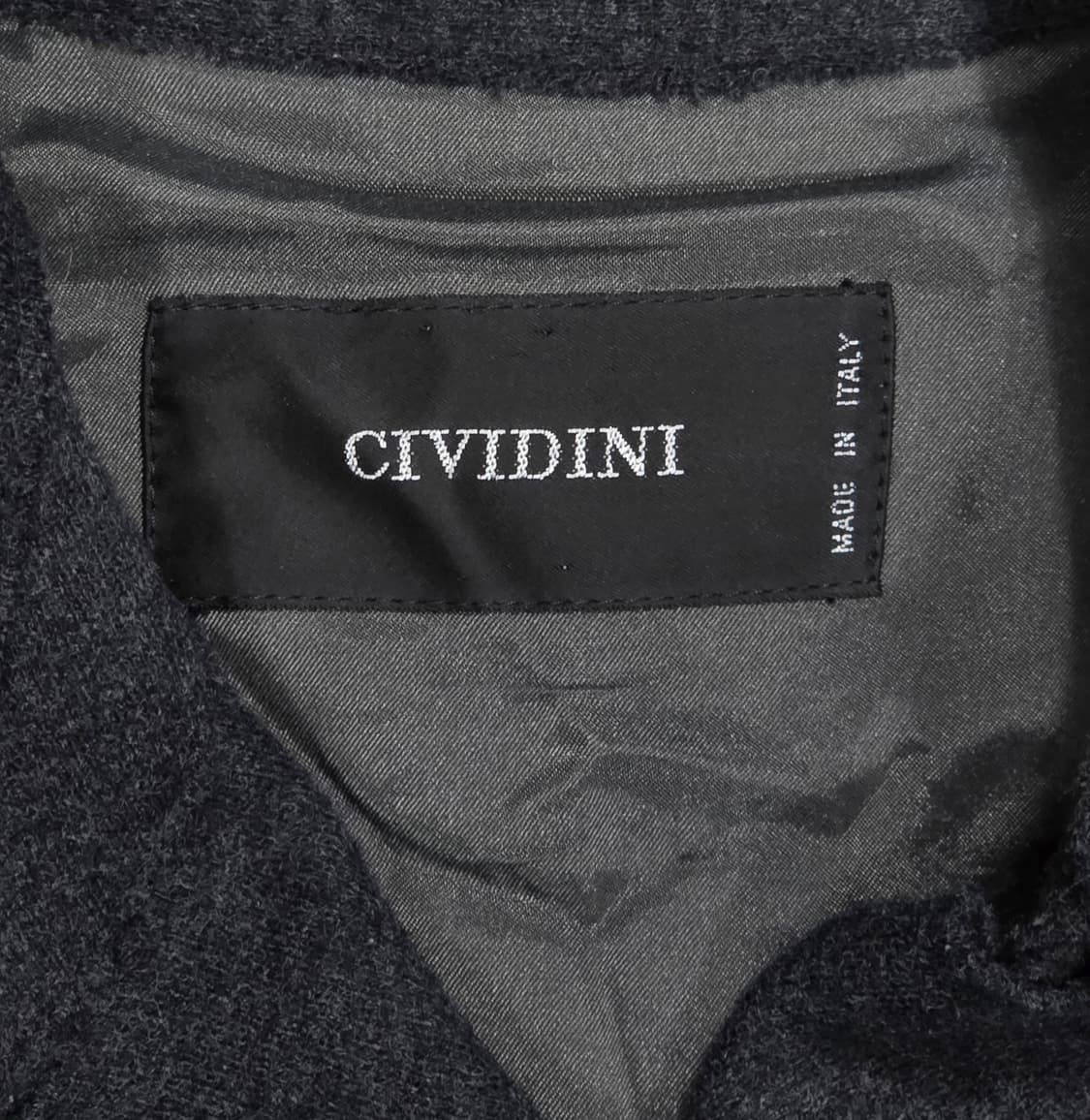 Cividini 치비디니 여성 그레이 울 코트 40사이즈 상품이미지8