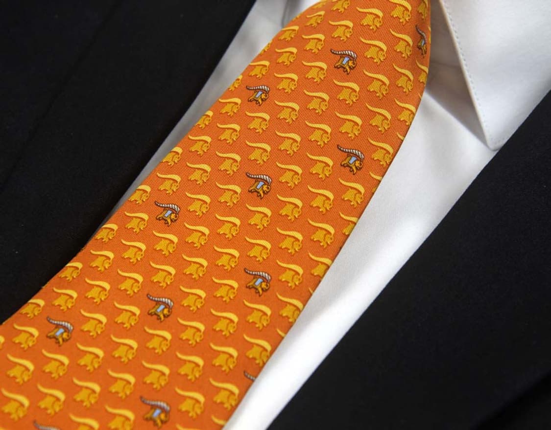 페라가모 9.5cm A등급 남자 명품 넥타이 상품이미지5