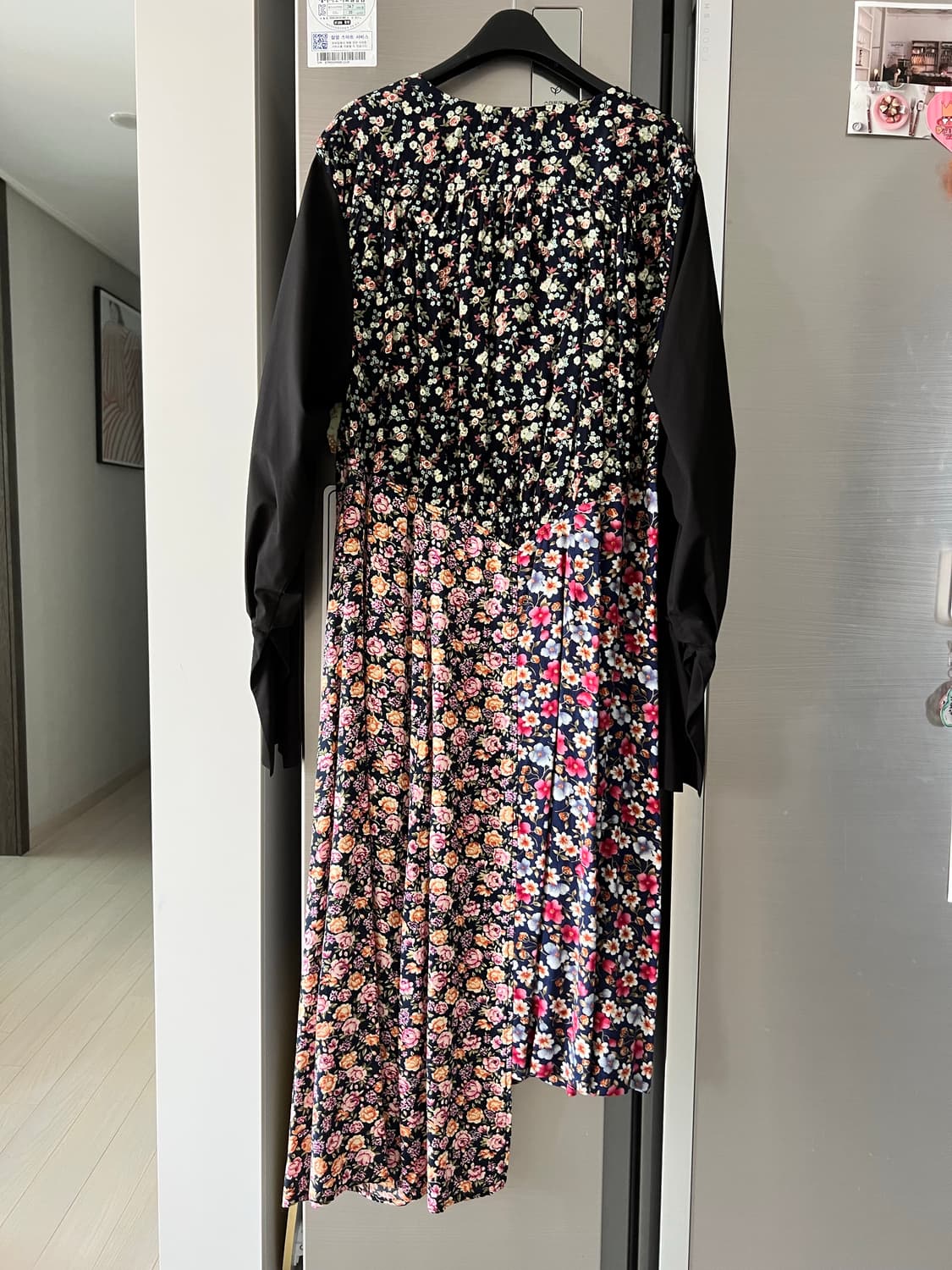 77crca꽃무늬 롱 원피스  상품이미지3