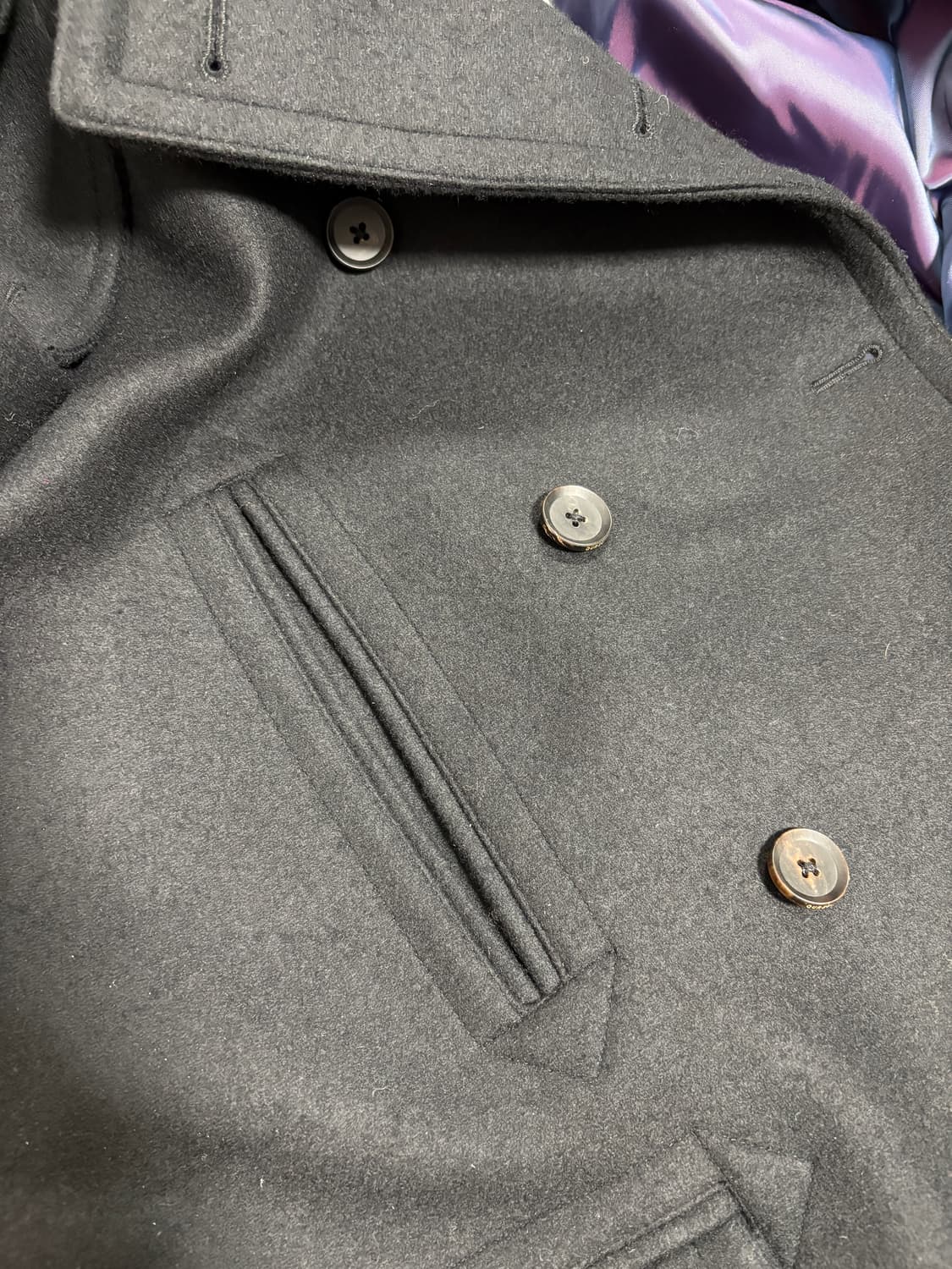 아워셀브스 서스테인 피코트 블랙 3 상품이미지6