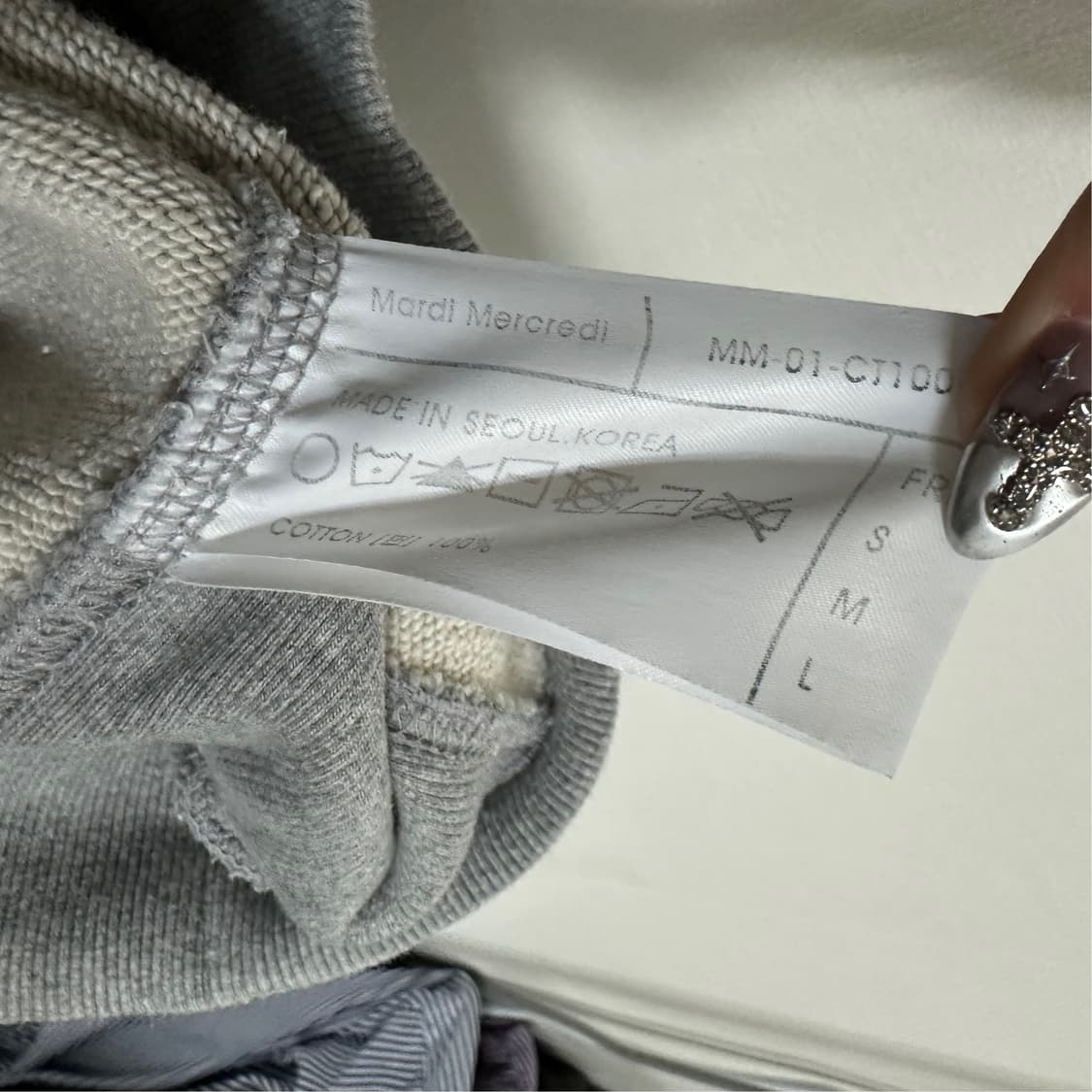 마르디 메크르디 맨투맨F 상품이미지4