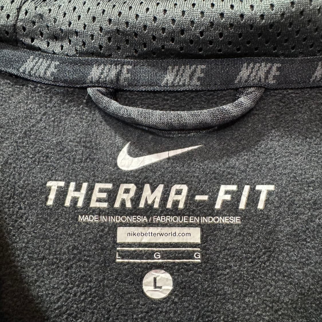 나이키 써마핏 후드 집업 (L)   상품이미지5