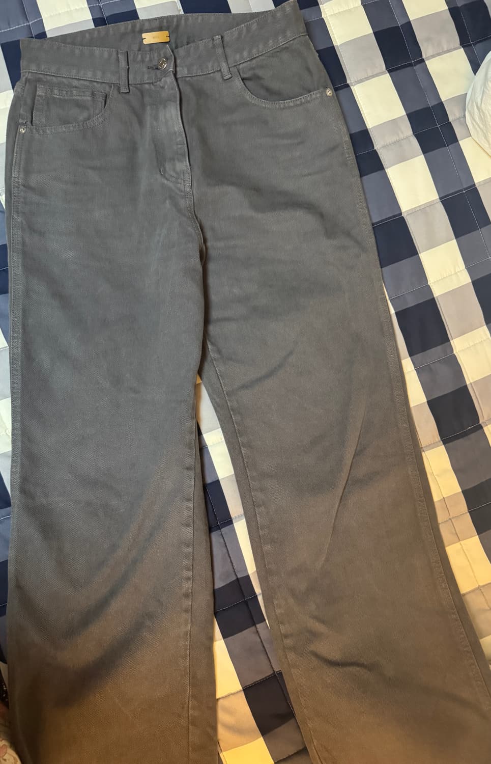 EHRE CLASSIC STRAIGHT DENIM grey(36) 팝니다 상품이미지2