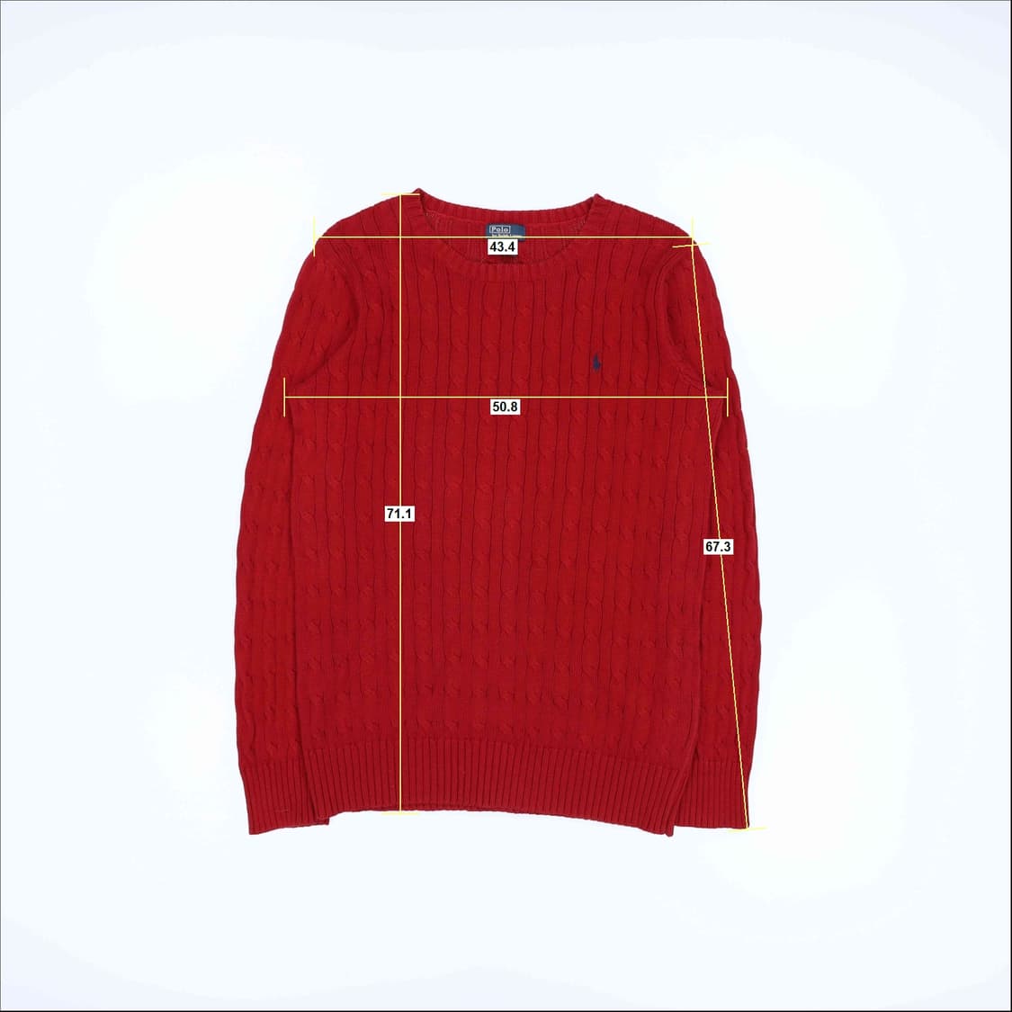 [XL(18-20)] 폴로 랄프로렌 보이즈 케이블 니트  N6847 상품이미지5