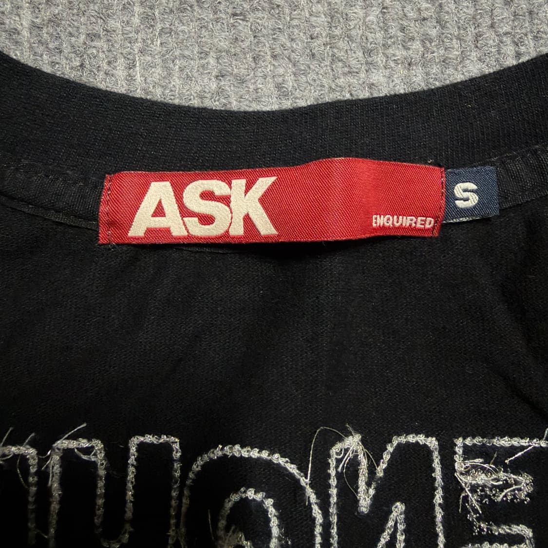 딱붙핏 에스크 블랙 긴팔티 s 상품이미지3