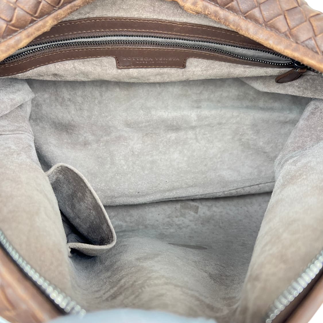 보테가베네타 호보백 브라운. 홉 상품이미지8