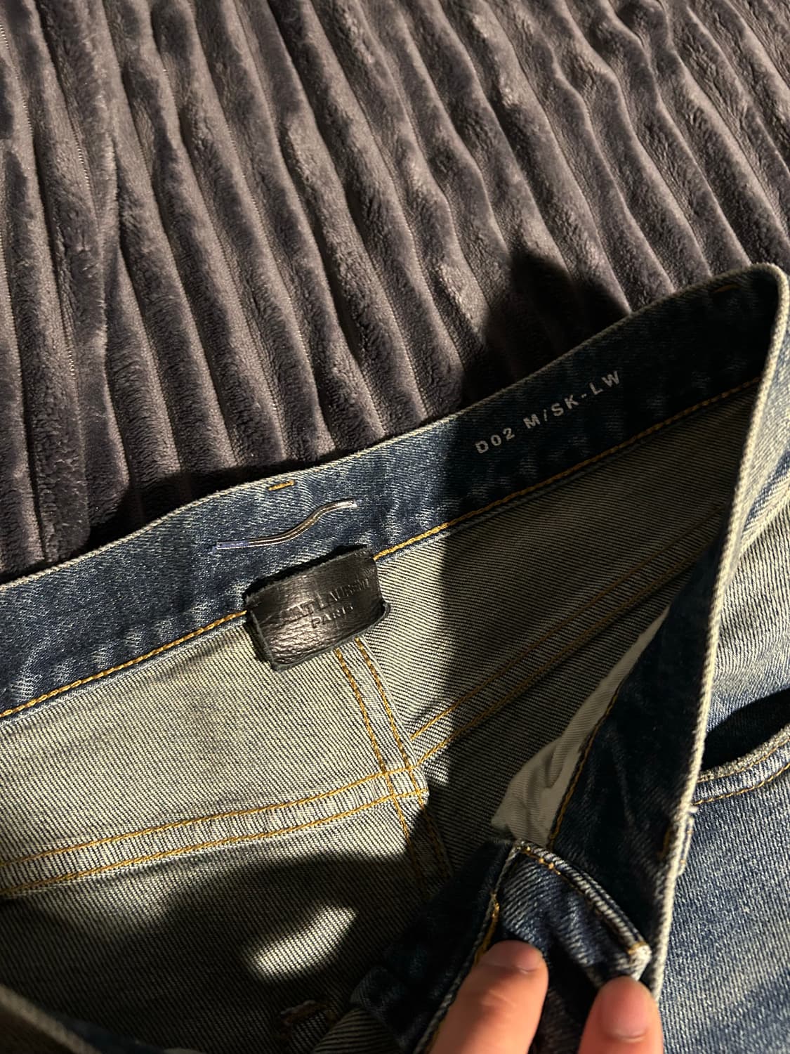 생로랑 18ss 데님 슬림진  상품이미지4