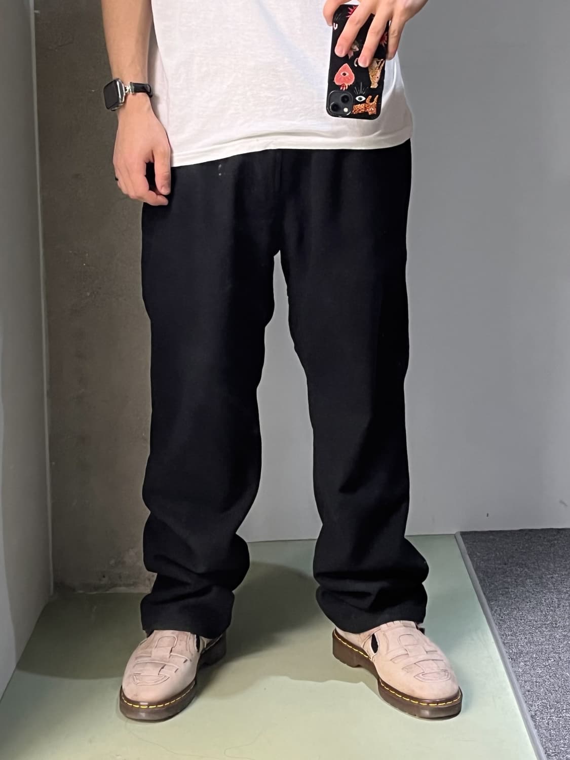 그라미치 울 블렌드 팬츠 상품이미지2