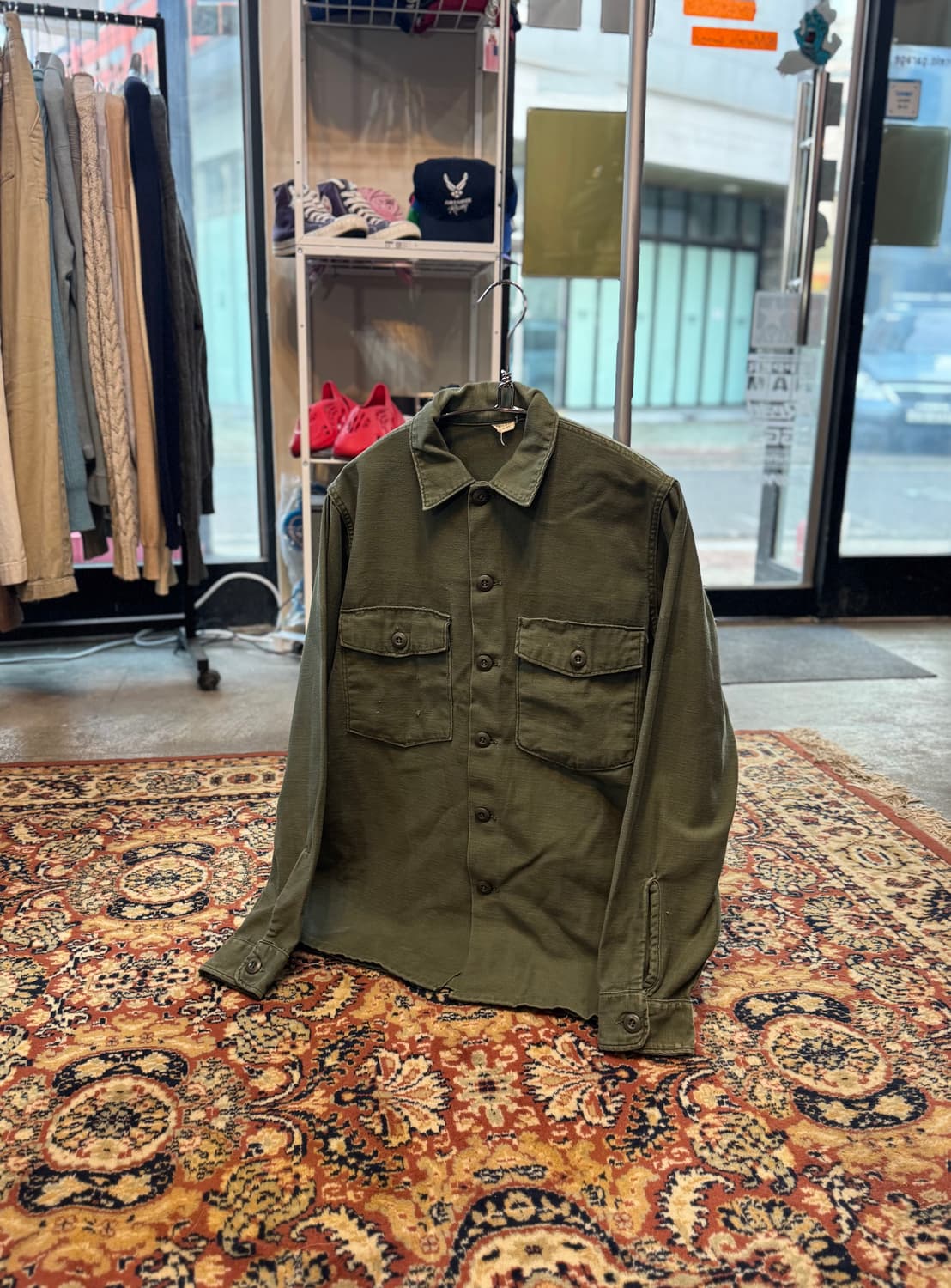 빈티지 밀리터리 og 107 셔츠 15 1/2 (L) 560 상품이미지1