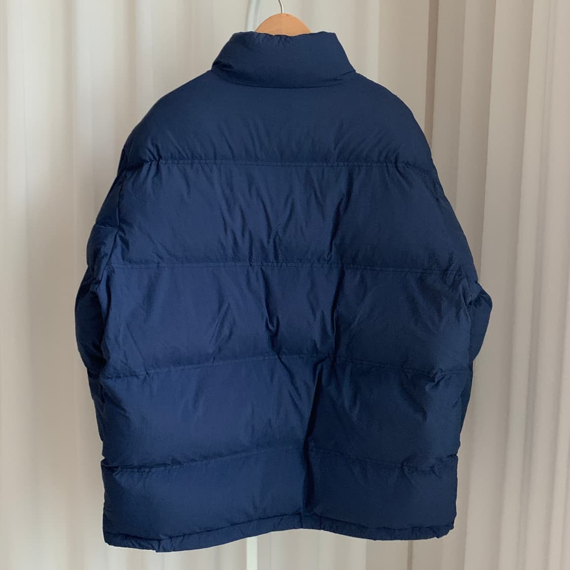 빈티지 웰론 빵빵 남여공용 네이비 패딩 상품이미지3
