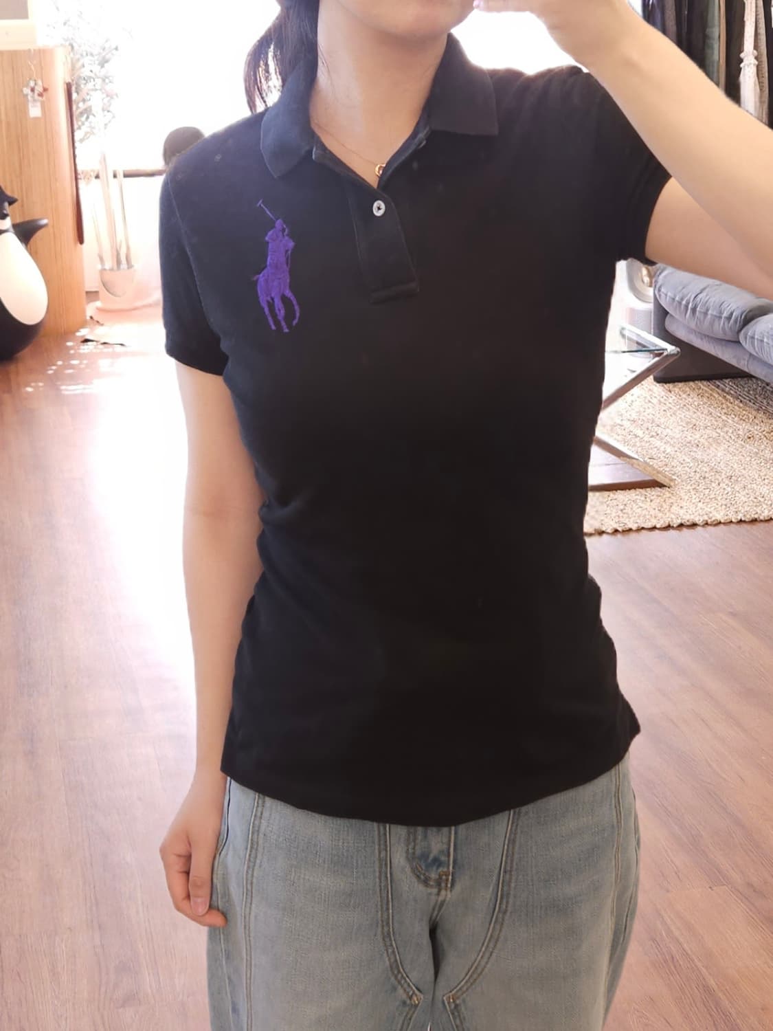 폴로 랄프로렌 빅포니 카라티 슬림핏 상품이미지4