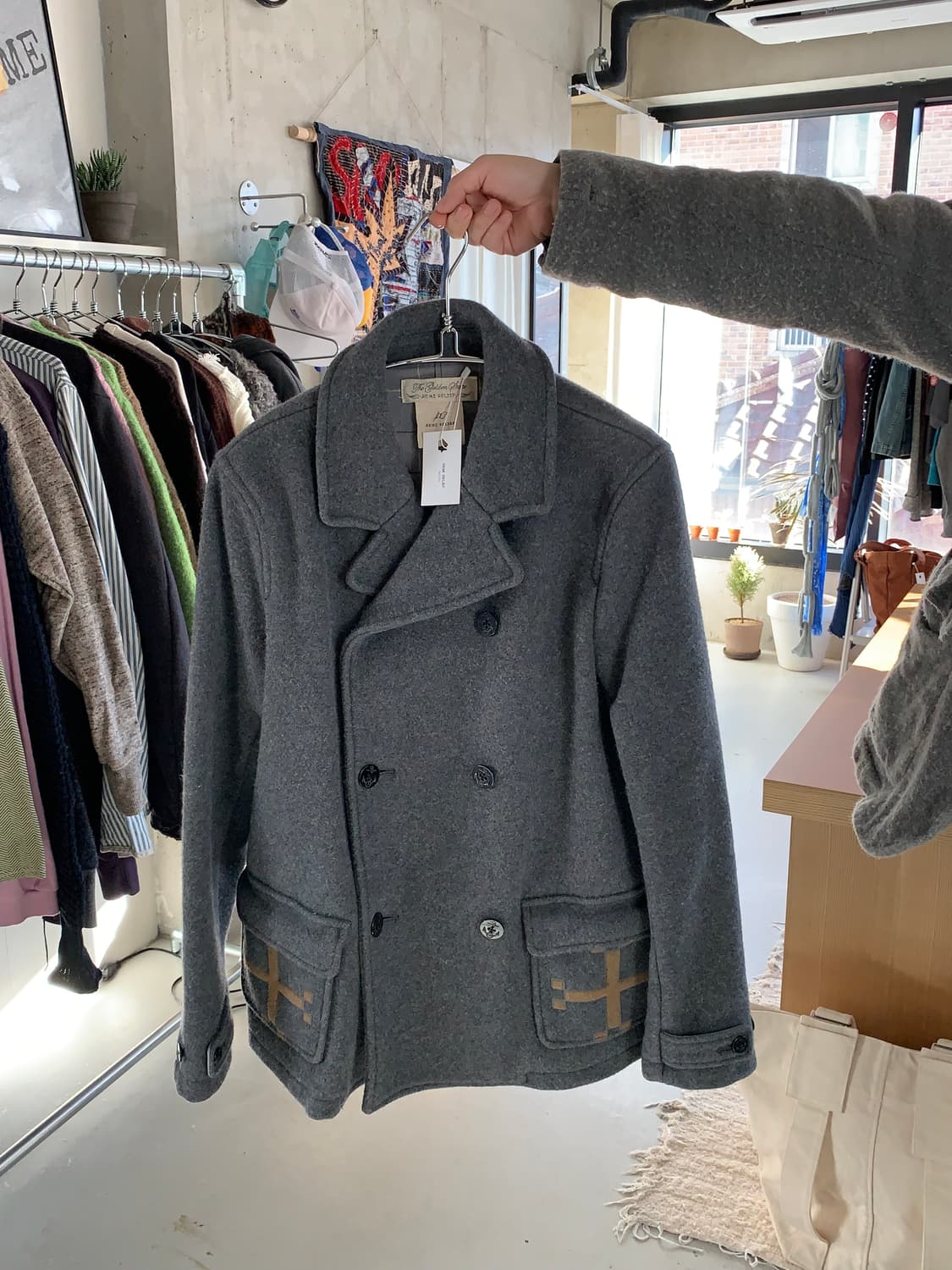 Remi relief 레미 릴리프 피코트 상품이미지1