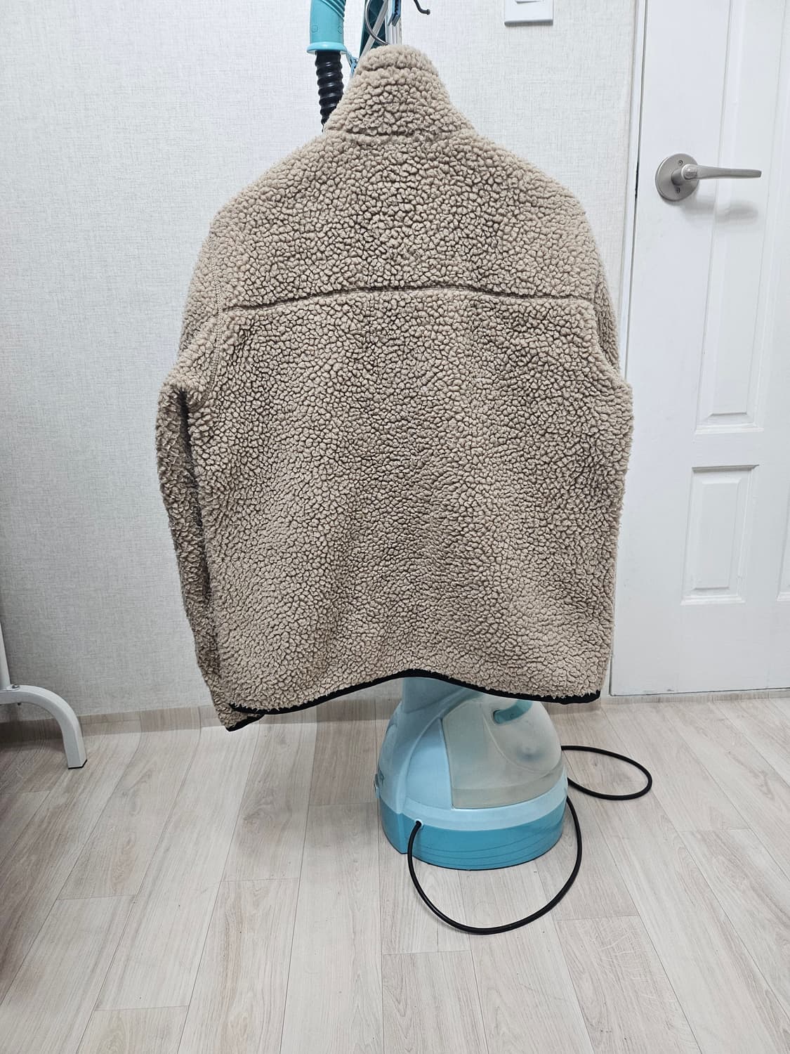 (90~95)S ☆초대장급☆ 내셔널지오그래픽 [베이지]쉐르파 후리스점퍼 상품이미지6