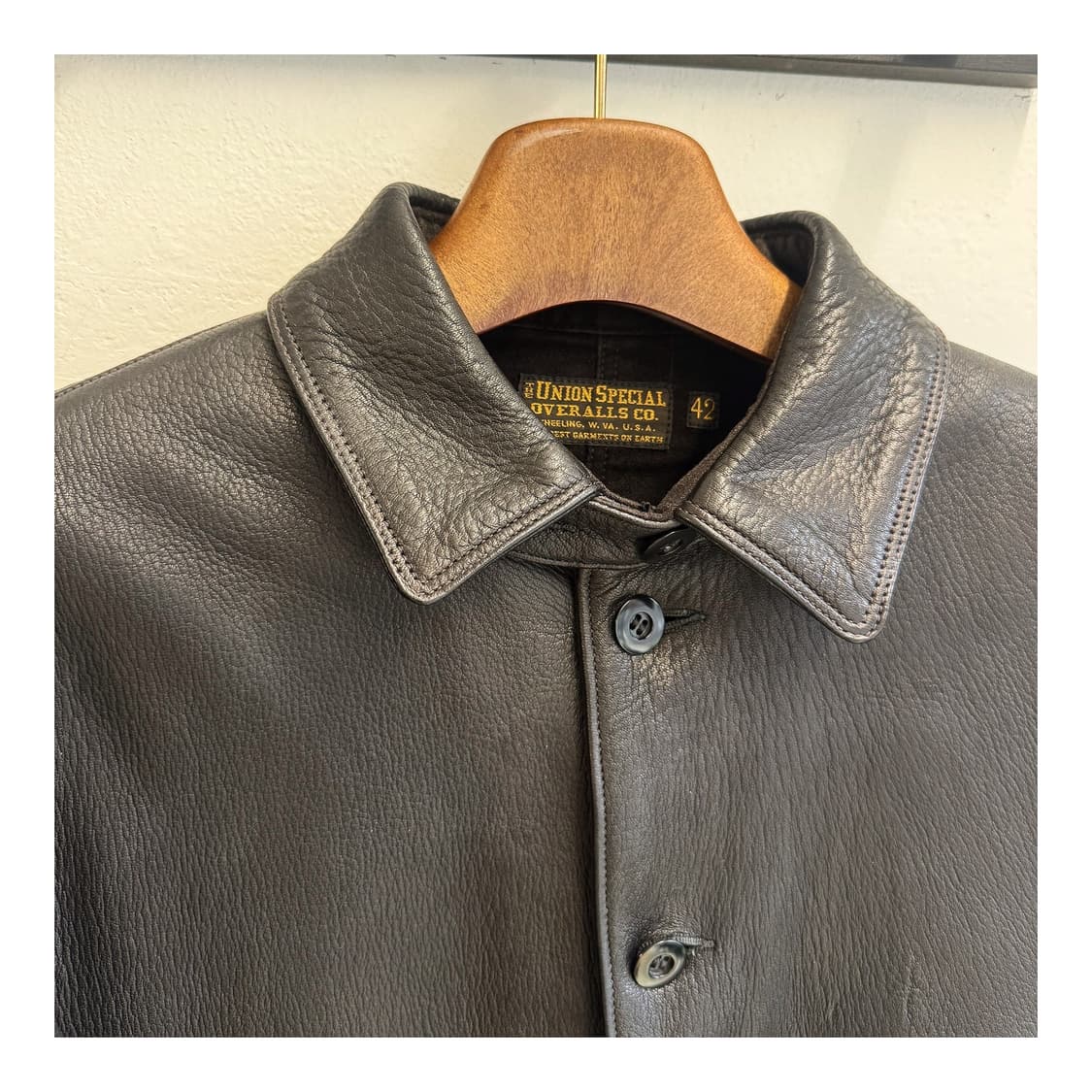 프리휠러스 져니맨 디어스킨 자켓 42사이즈 상품이미지3