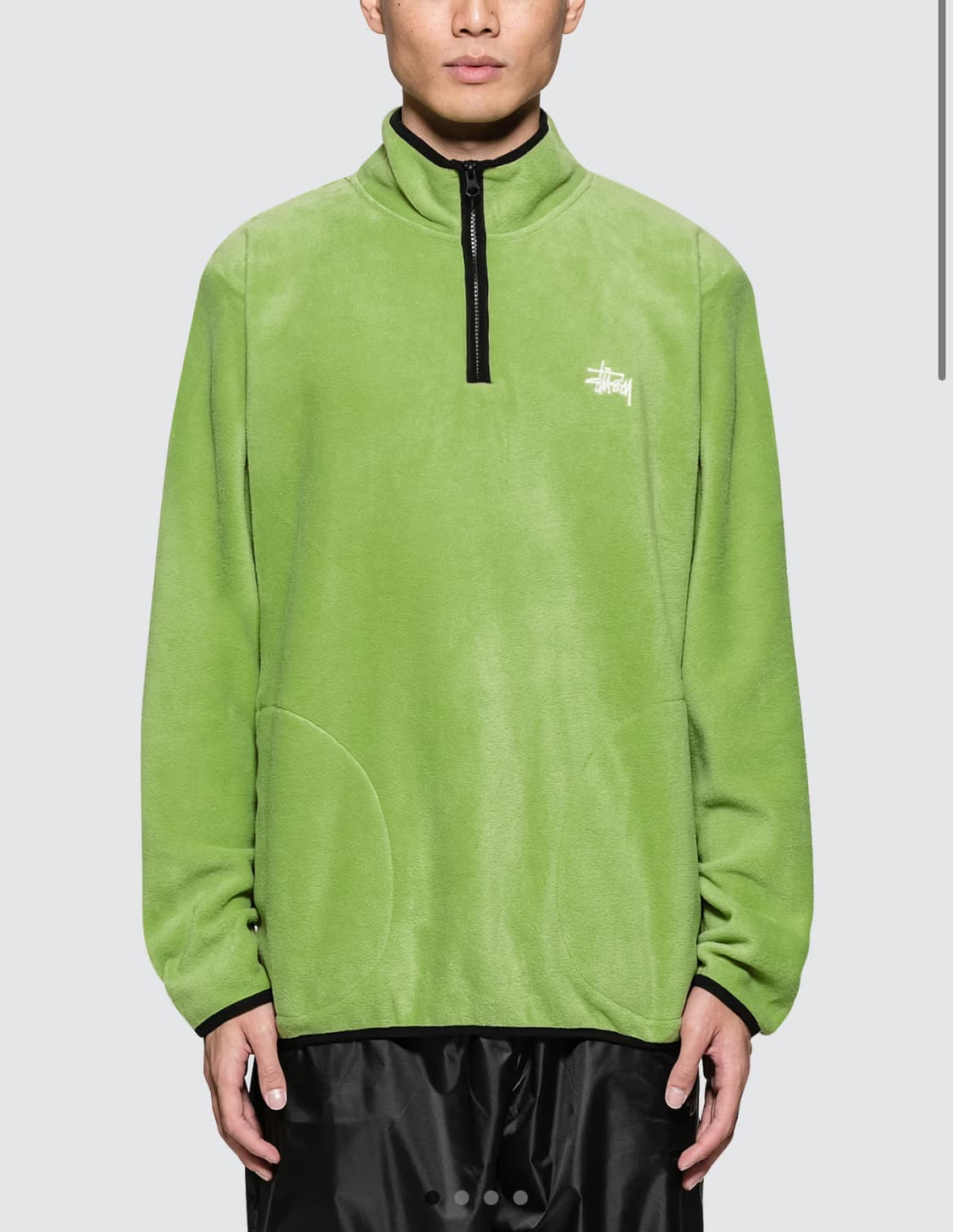 스투시 하프집업 플리스 상품이미지1