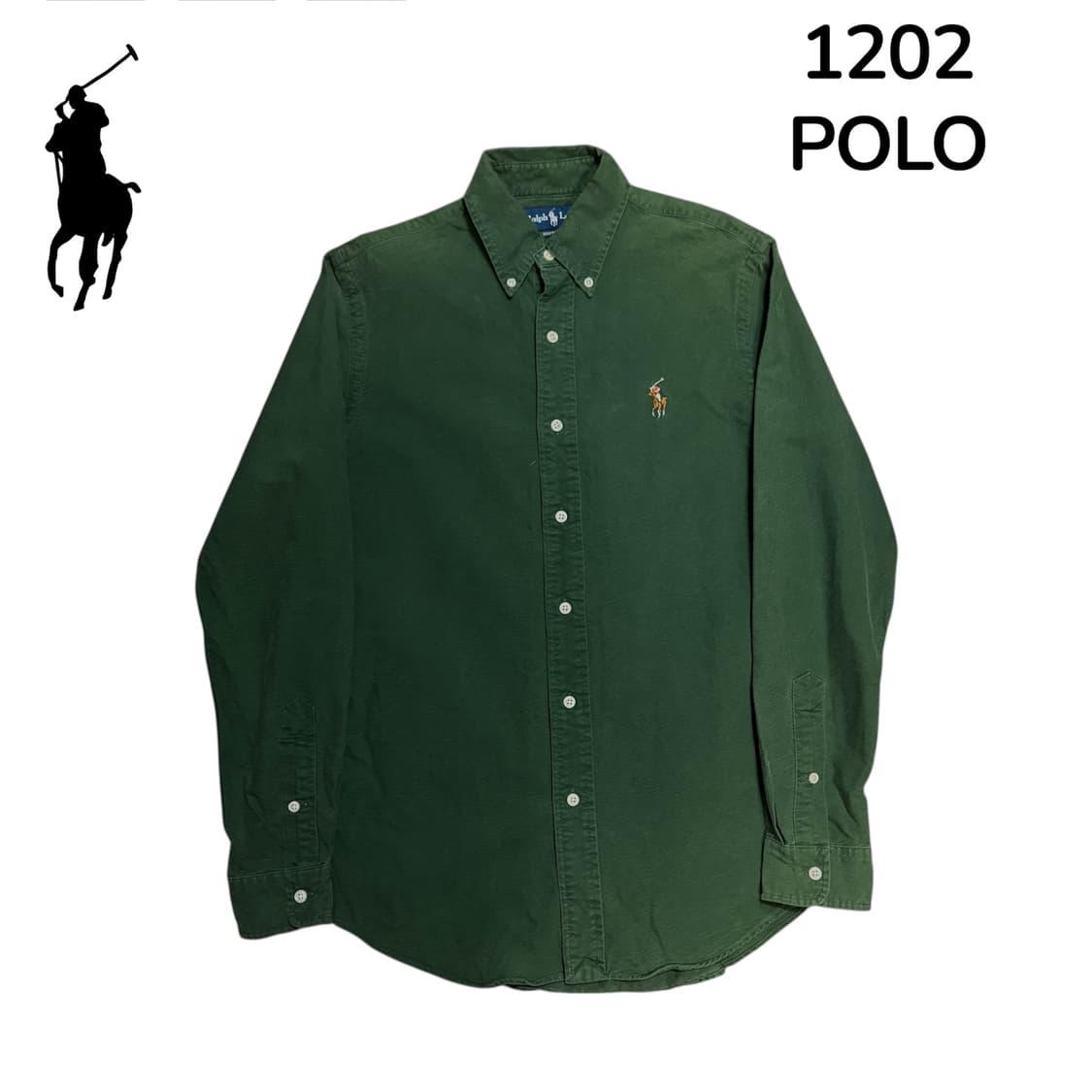 폴로랄프로렌 커스텀핏 그린 셔츠 S 상품이미지2