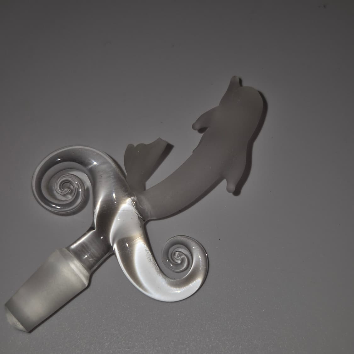 70s 미국 아트 돌고래 불투명 퍼퓸 보틀 상품이미지9