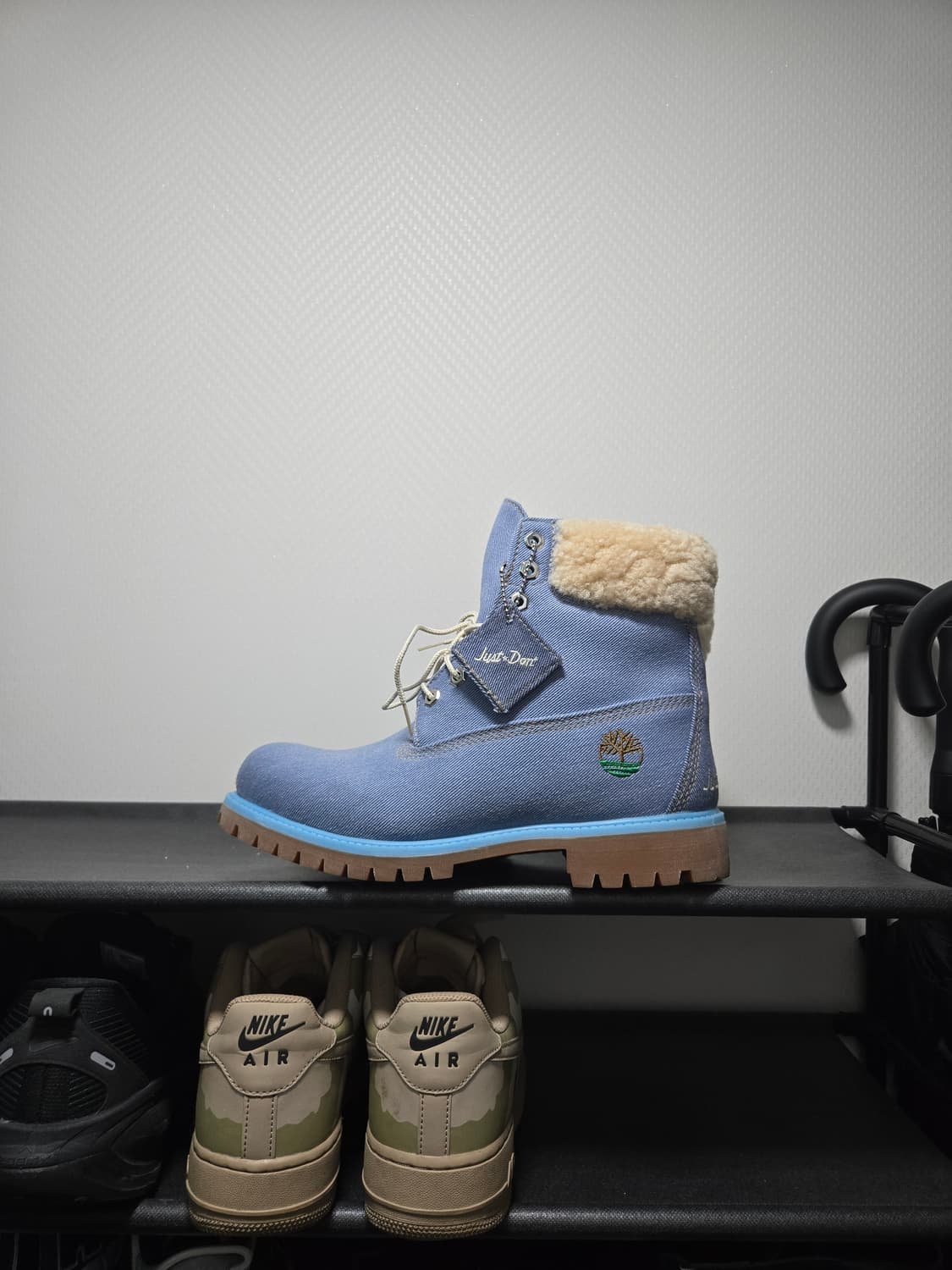 팀버랜드 x 저스트 돈 6인치 부츠 데님 미디움 9 (270) 상품이미지2