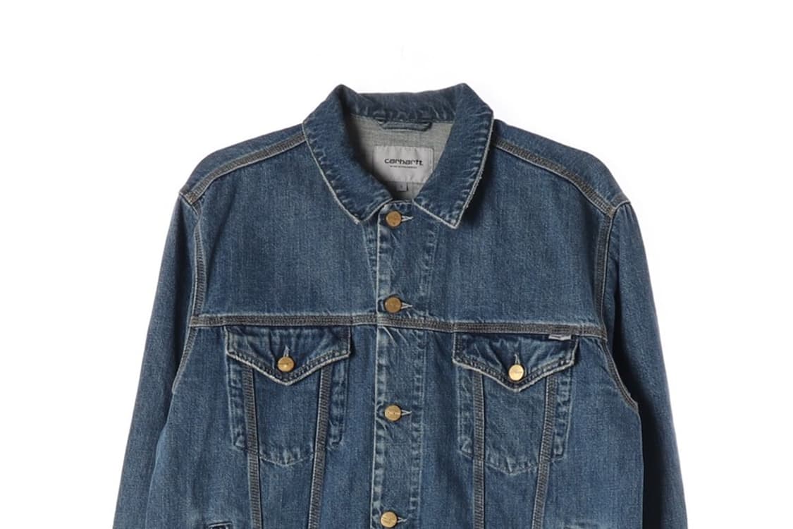 칼하트 워크웨어 워싱 데님 자켓 L 상품이미지3