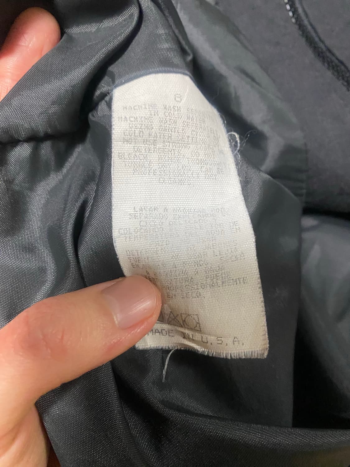 레이싱 자켓 바람막이 포드 정품 made in usa 발렌시아가 상품이미지4