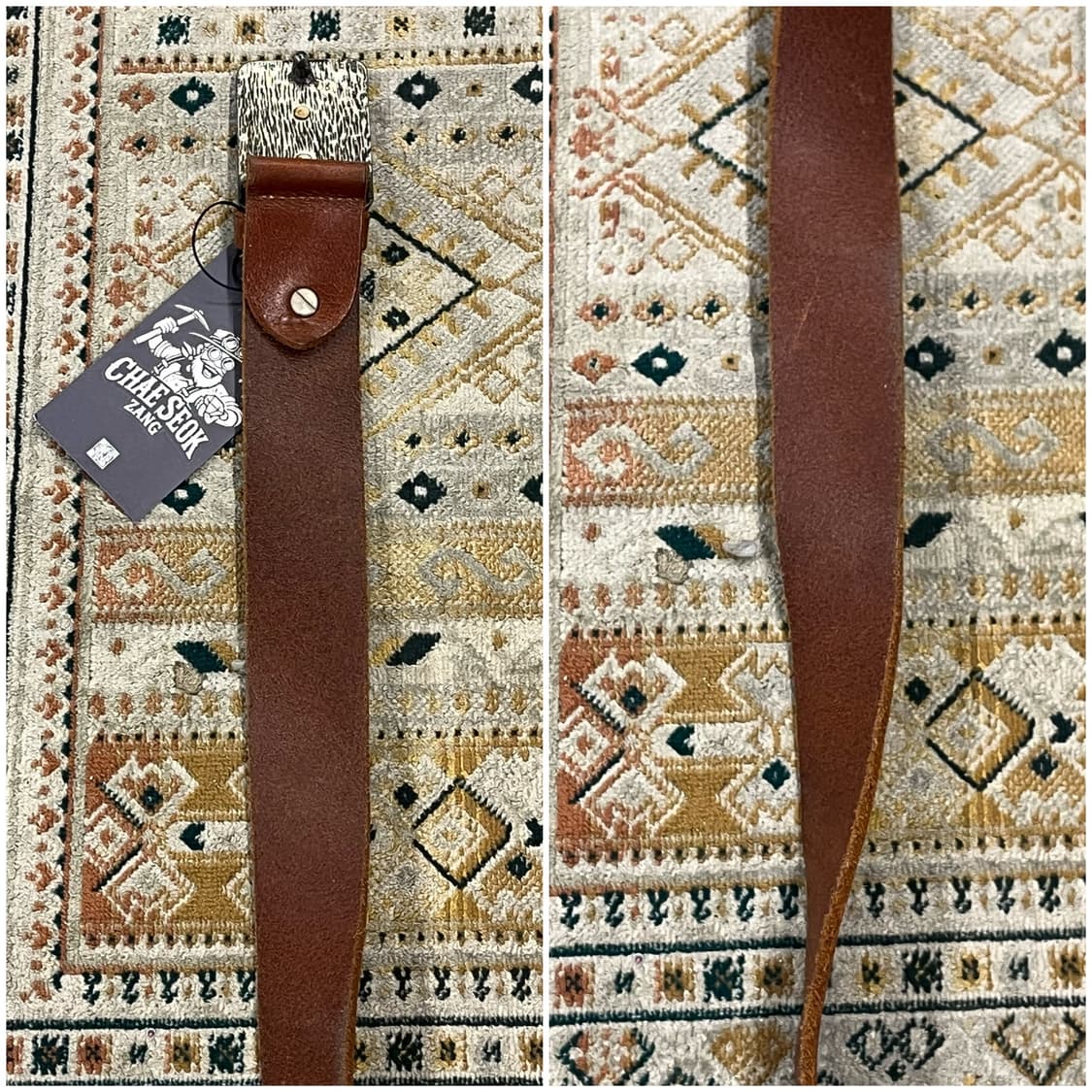 돌체앤가바나 레더 벨트 브라운 #csz3014 상품이미지8