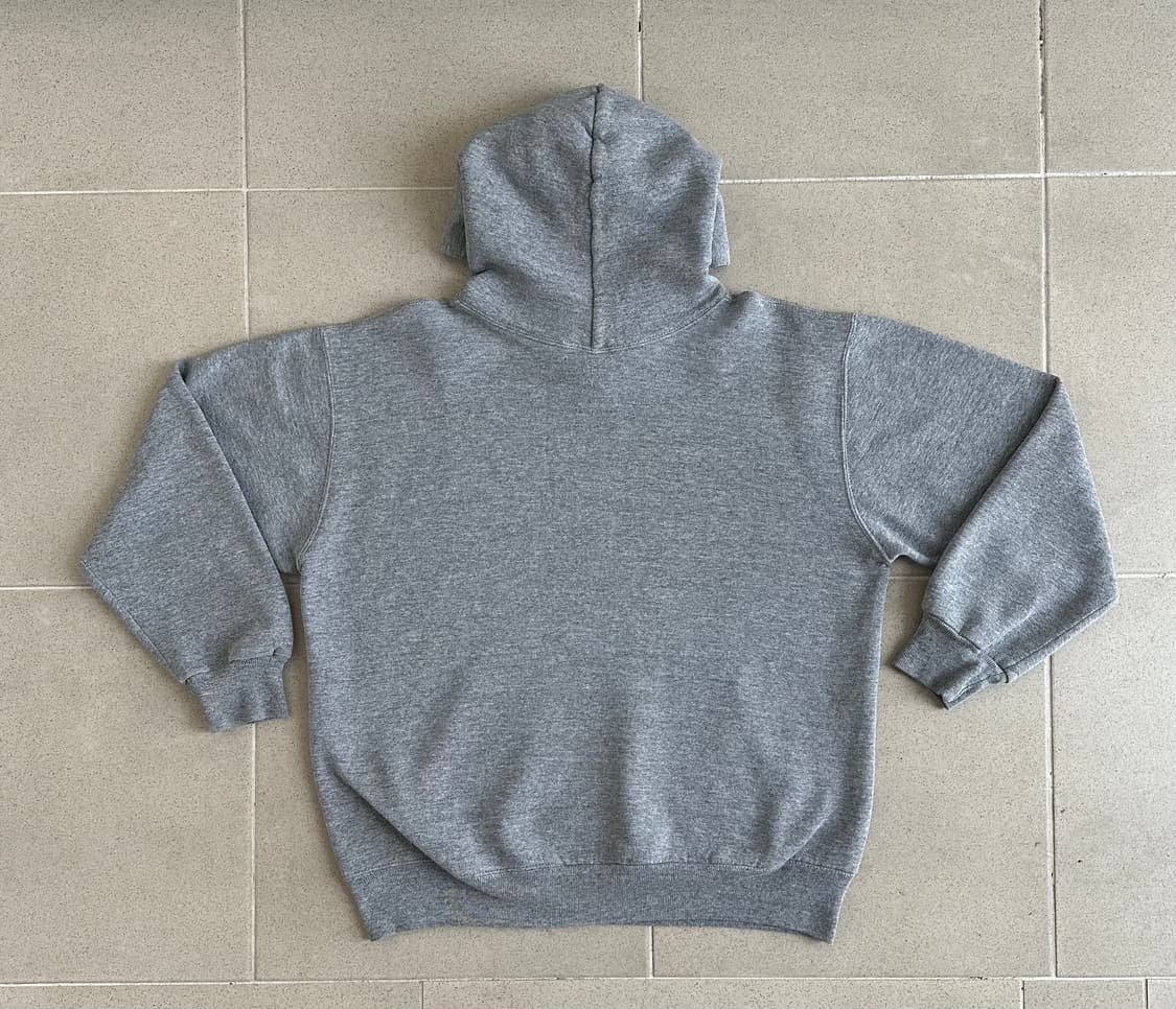 90s 빈티지 러셀 후드 그레이 L USA 상품이미지2