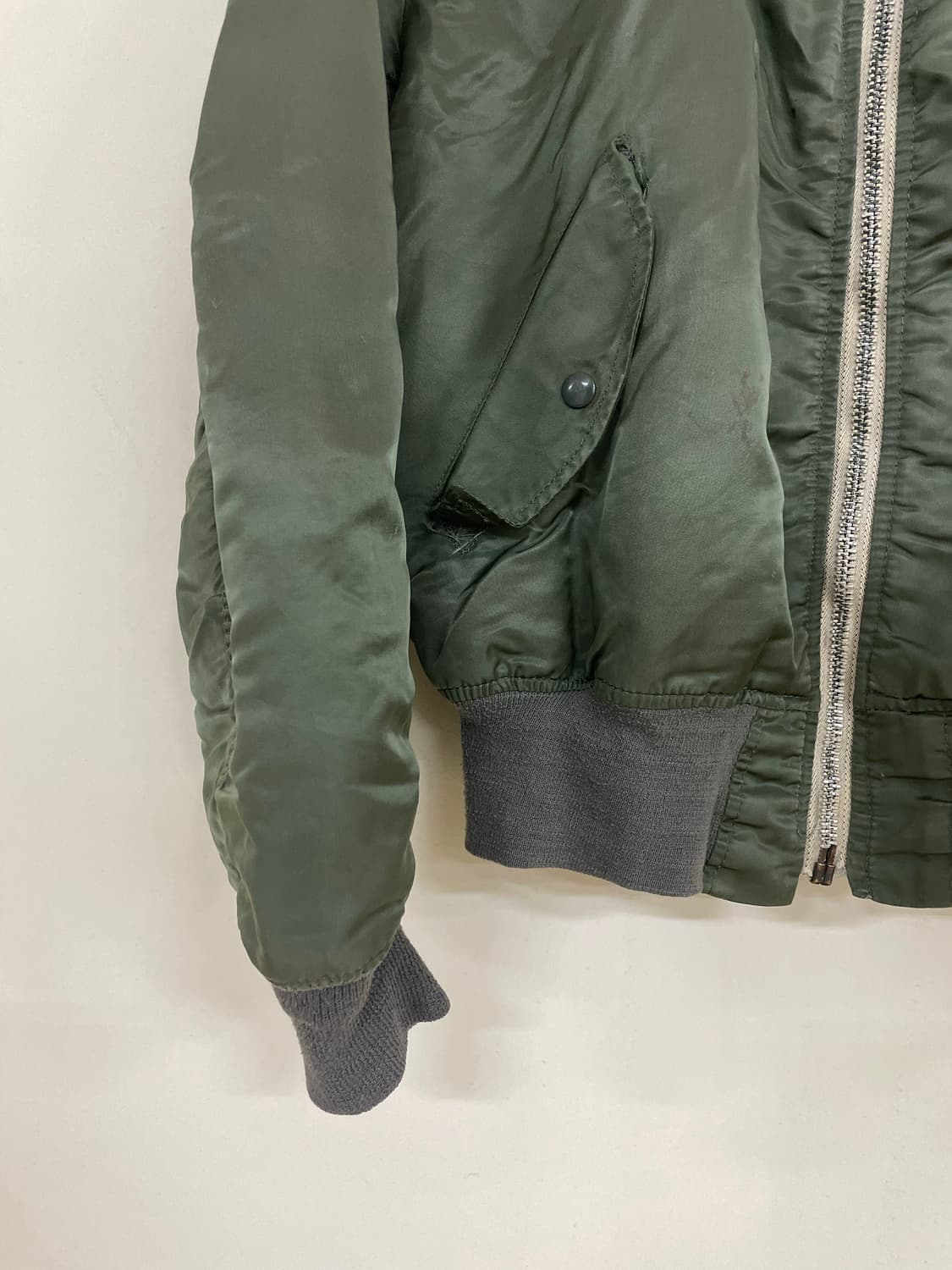 [L] 70s 알파인더스트리 오리지널 ma-1 E타입 상품이미지2