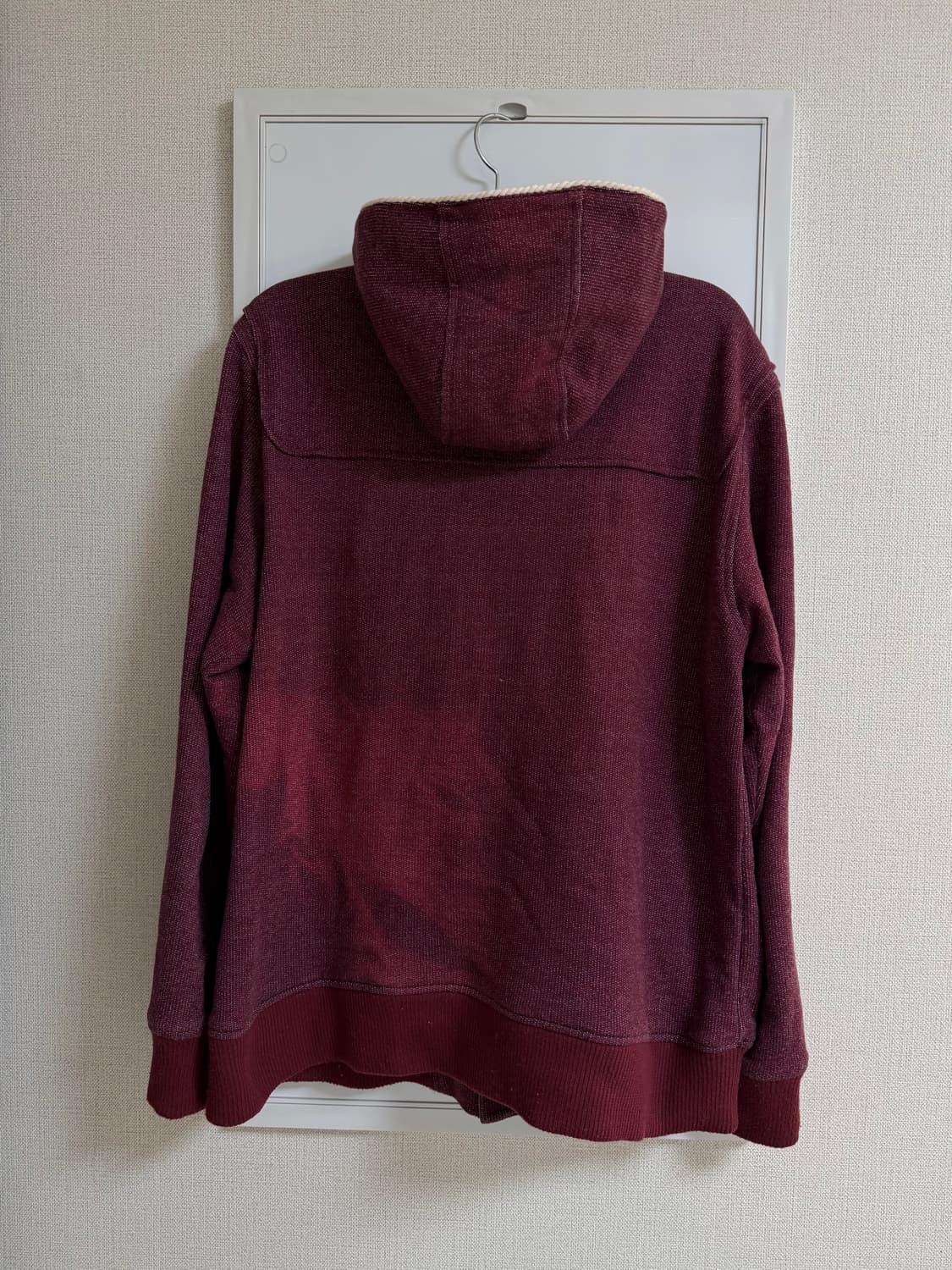 japanses vintage 떡볶이 코트 후드집업 상품이미지4