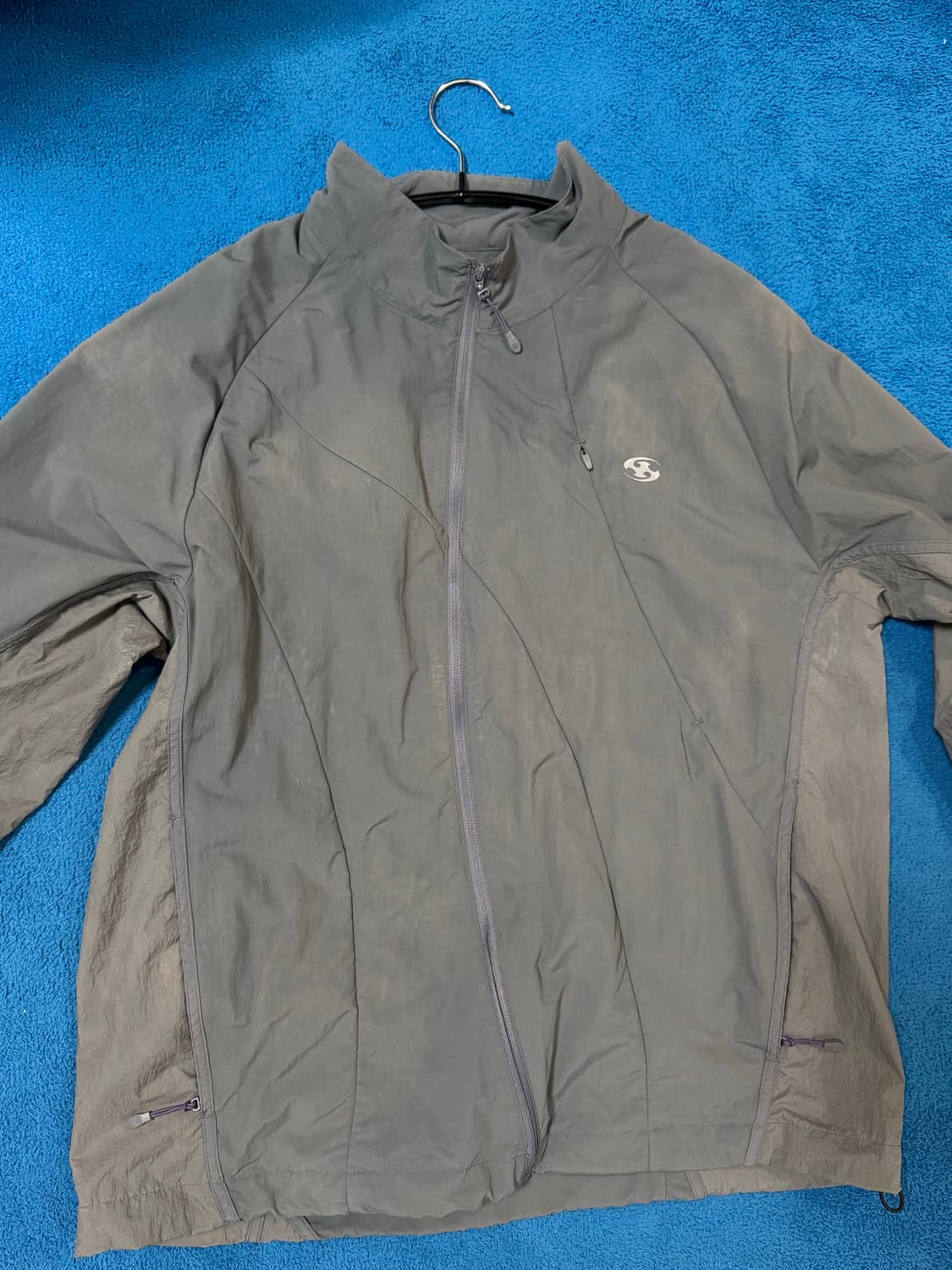 산산기어 나일론 퍼플 자켓 상품이미지2