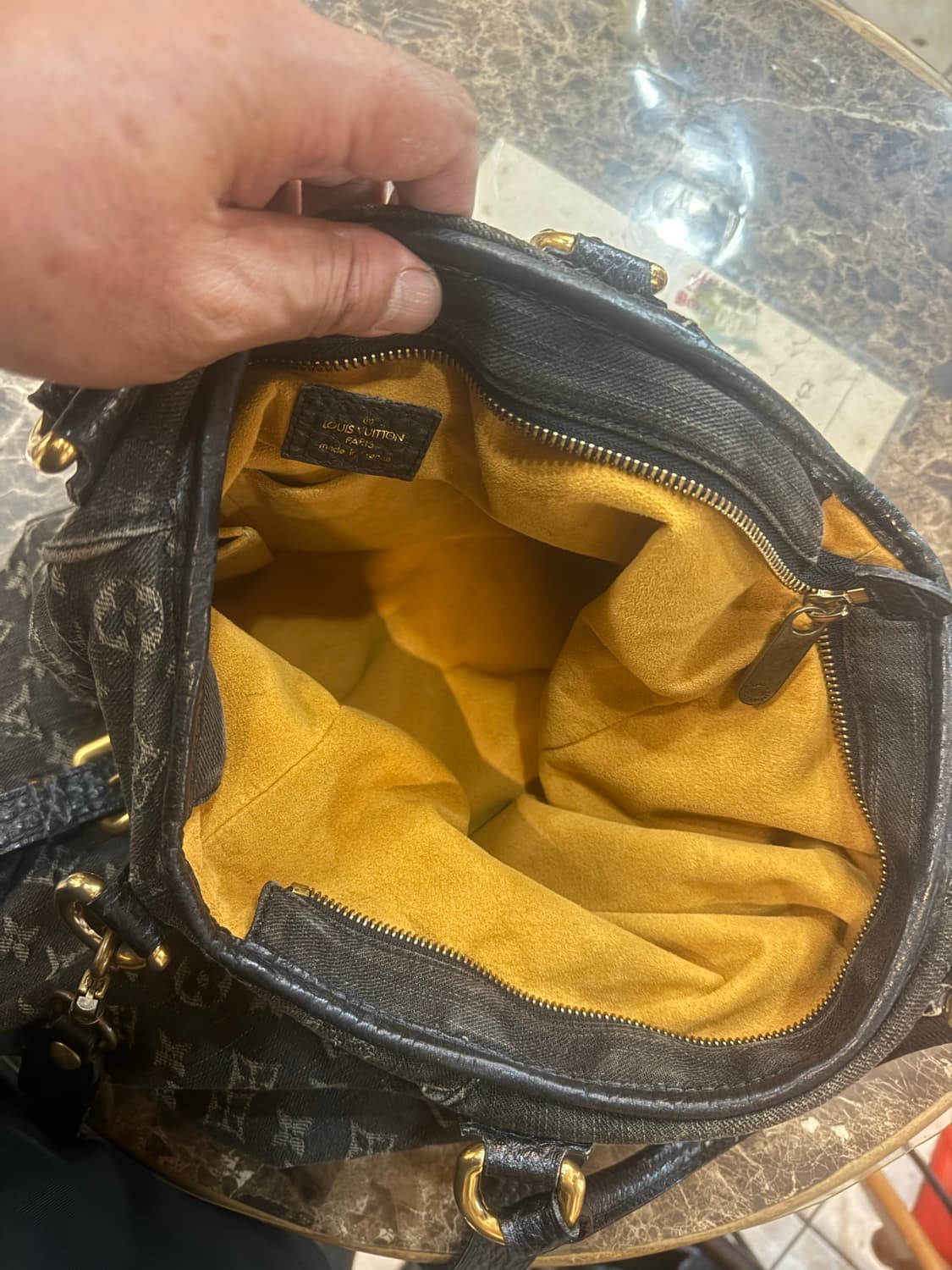 정품 루이비통 모노그램 데님 네오카이 2way백 팝니다 상품이미지6