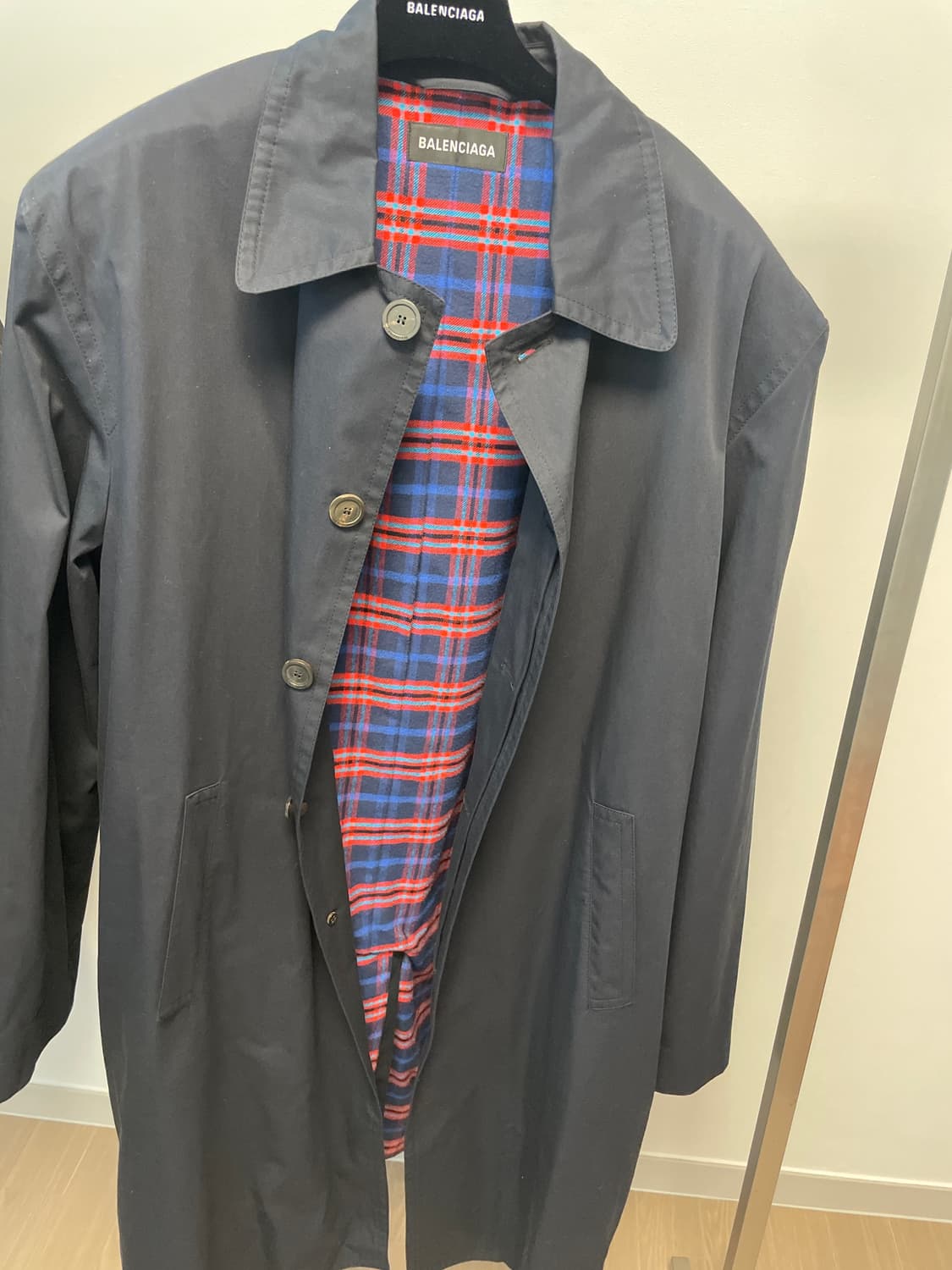 발렌시아가 남성 트렌치코트 (2019 / 50사이즈 / 이탈리아) 상품이미지1