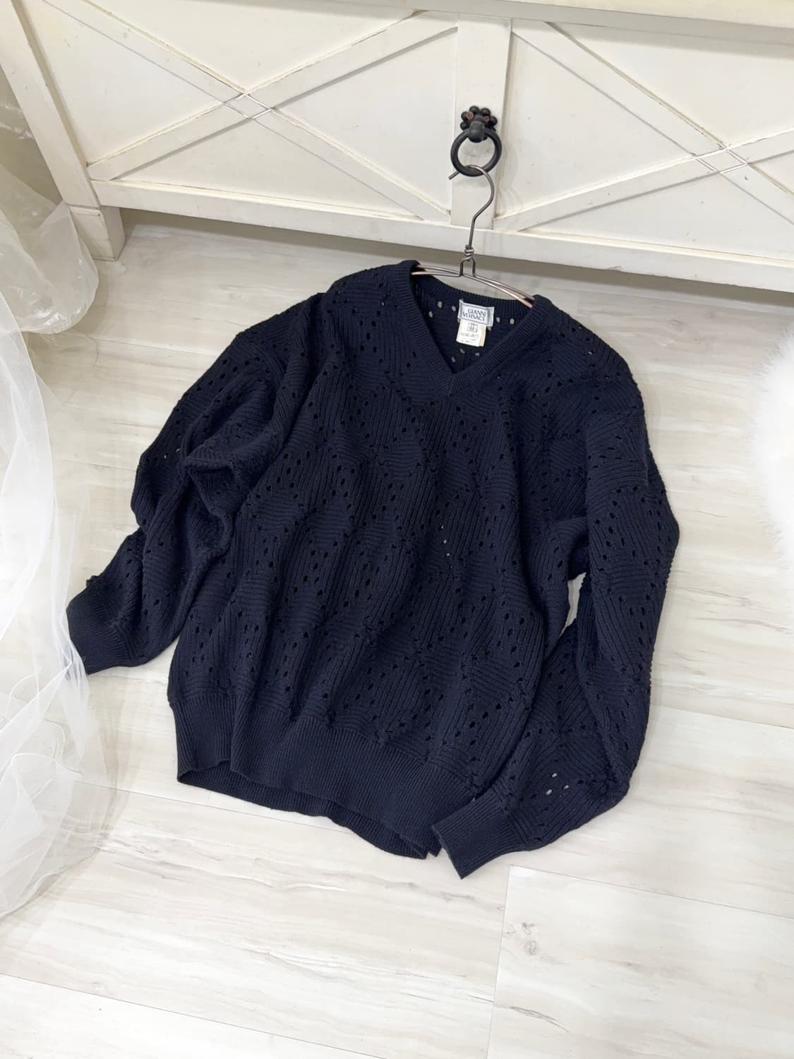 versace navy knit  상품이미지1