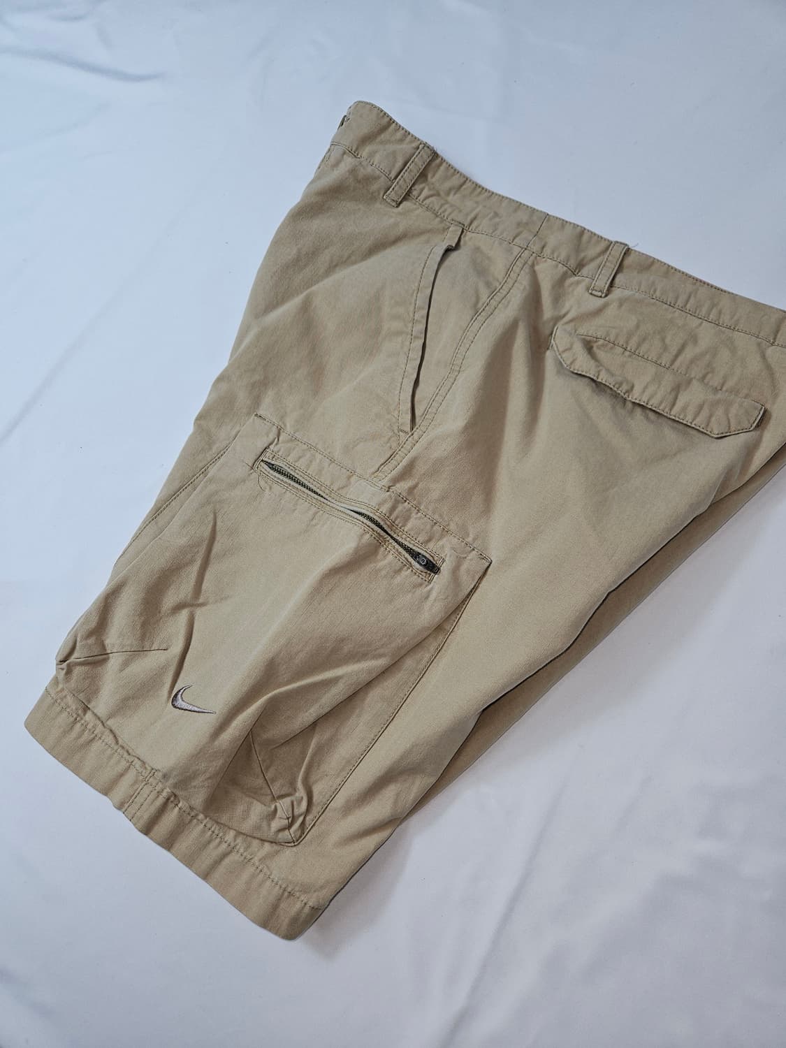 나이키 스우시 카고팬츠 숏팬츠 바지 하프 빈티지베이지 32 M 상품이미지5