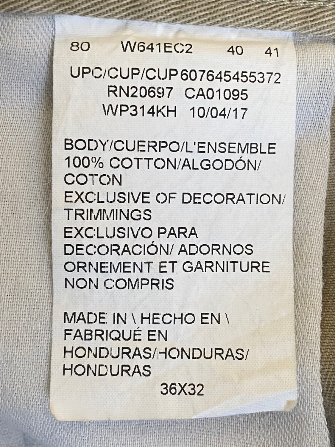 DICKIES 디키즈 팬츠 (36) AB1217  상품이미지5