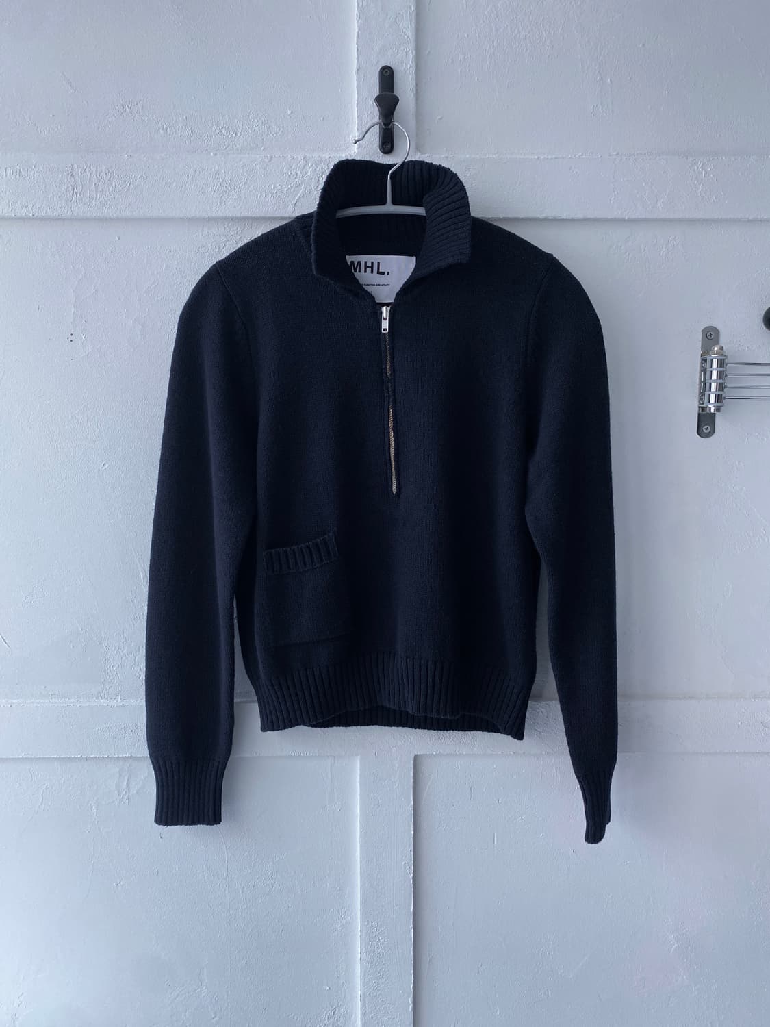 [MHL] 하프 집업 니트 상품이미지1