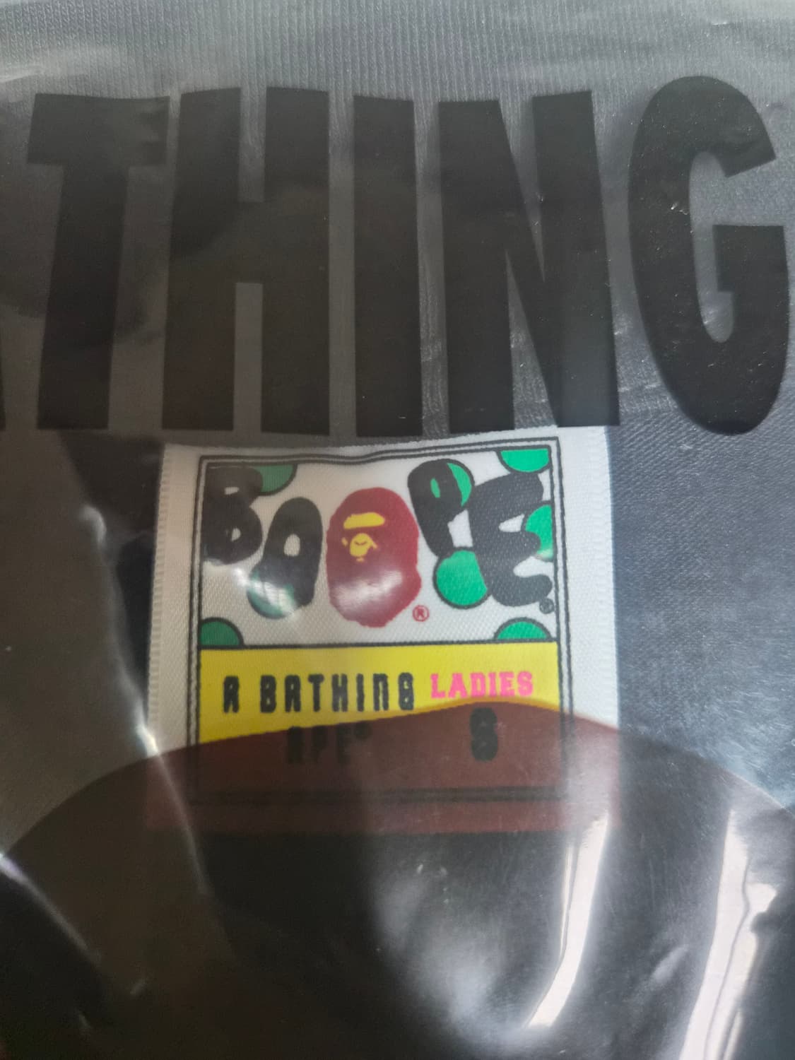 베이프 정품 여성용 S 빅 리사  반팔티 상품이미지5