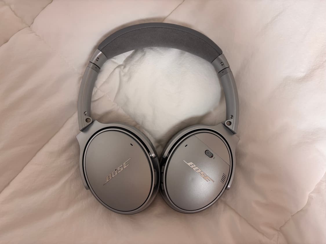 보스 qc35 II 실버 헤드폰 판매 상품이미지3