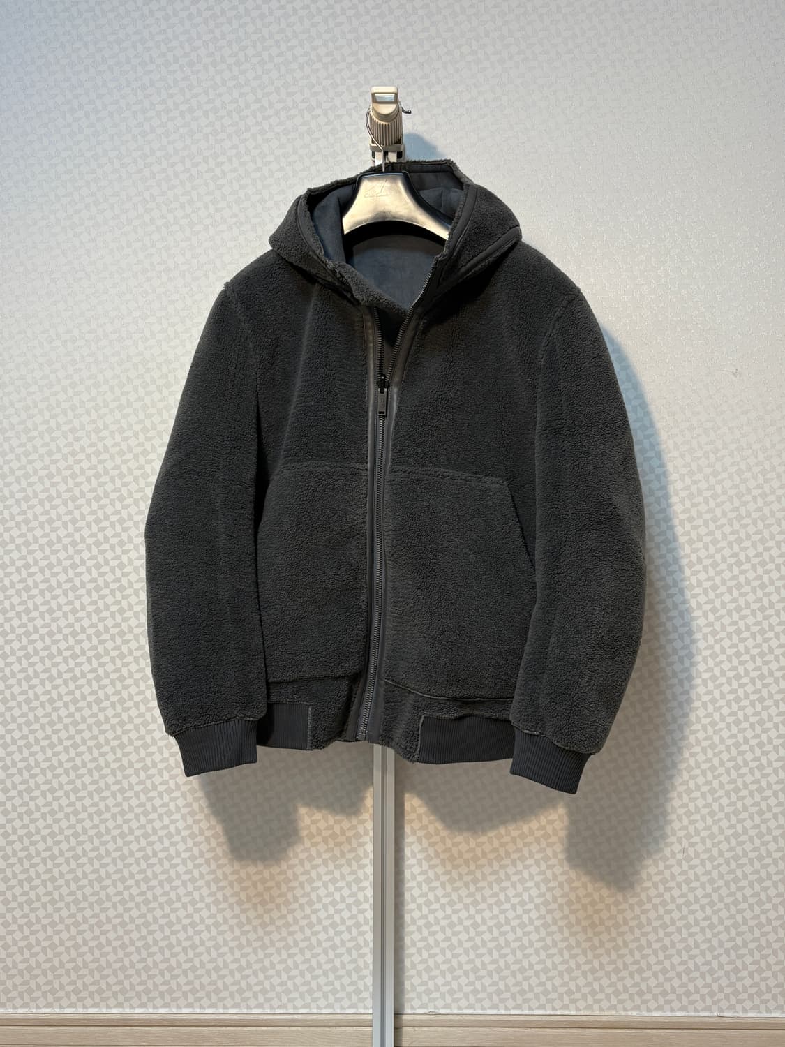 빠니깔레 panicale 에코레더 스웨이드 양면 무스탕 상품이미지1