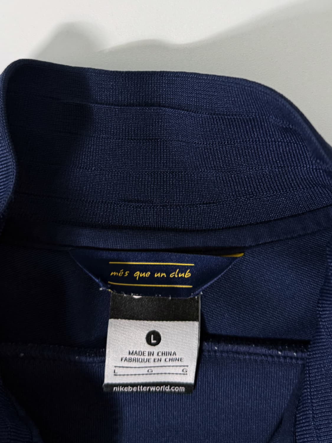 나이키 루즈핏 바르셀로나 14-15 남빨 배색 트랙 져지 상품이미지5