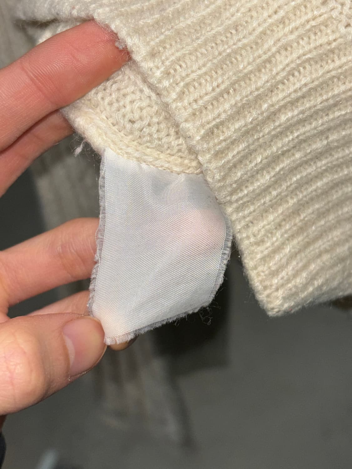 아이스버그 진스 집업 니트 상품이미지4