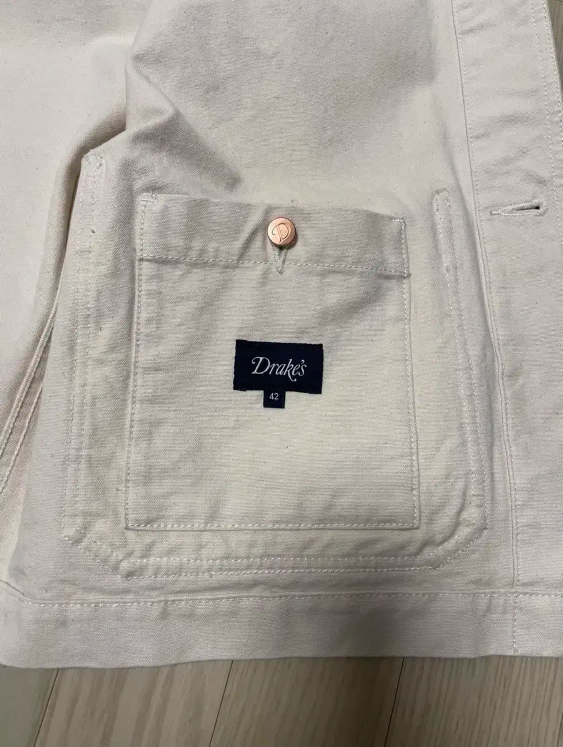 드레익스 에크루 초어자켓 42 새상품 상품이미지3