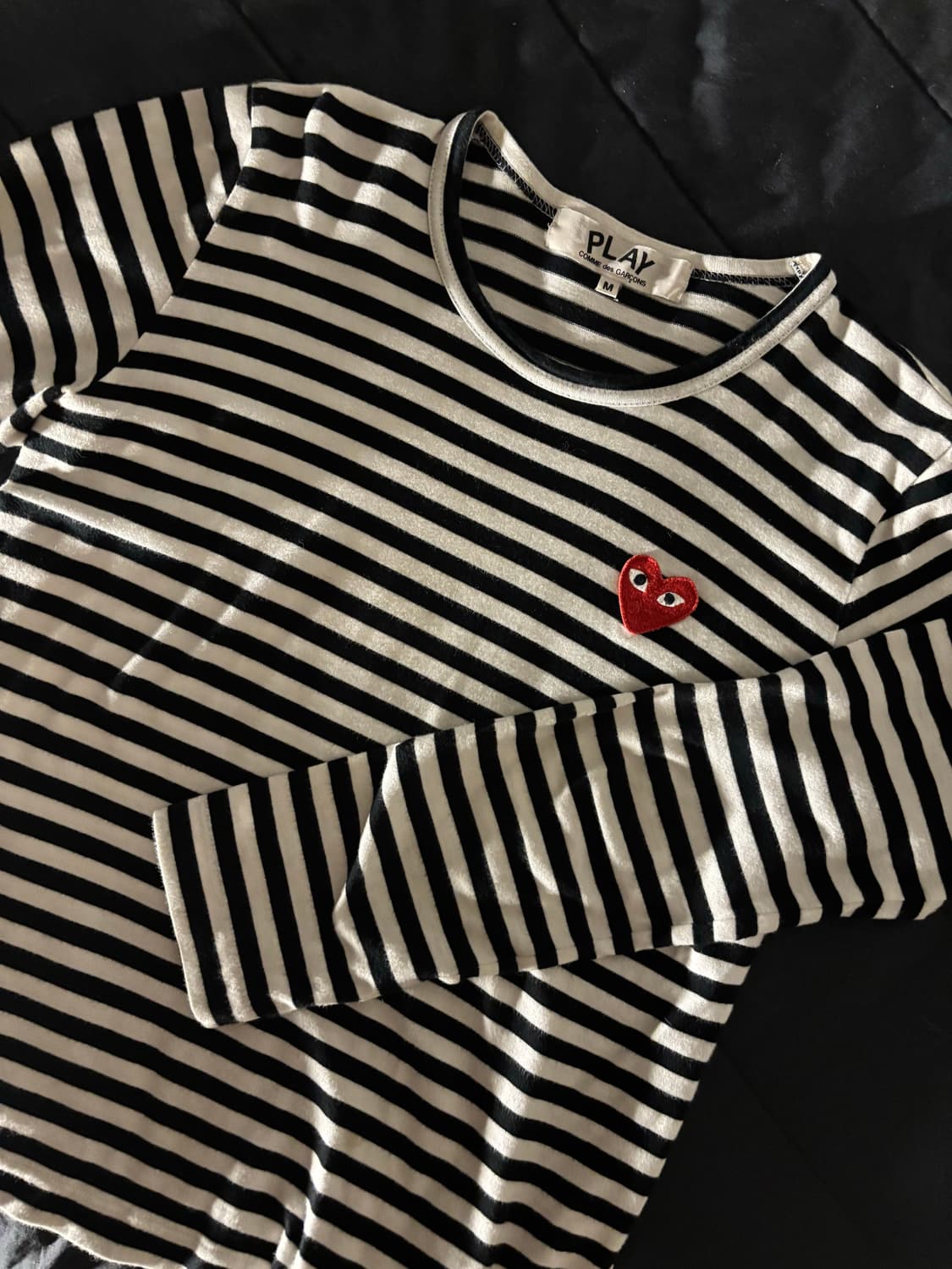 꼼데가르송 스트라이프 롱슬리브 상품이미지2