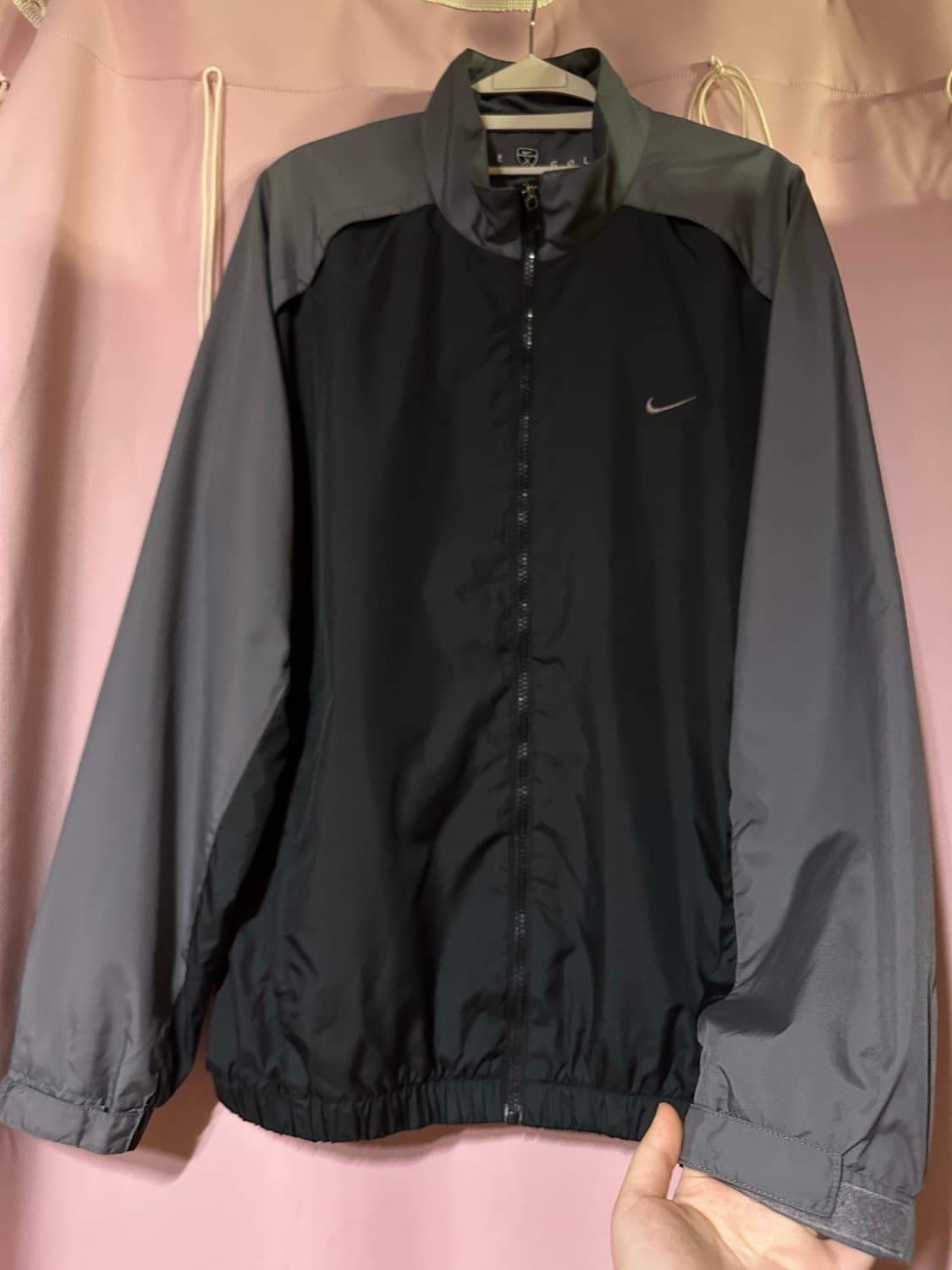 나이키 바람막이 나이키 올드스쿨 대장 나이키골프 바막 나이키차콜 상품이미지1