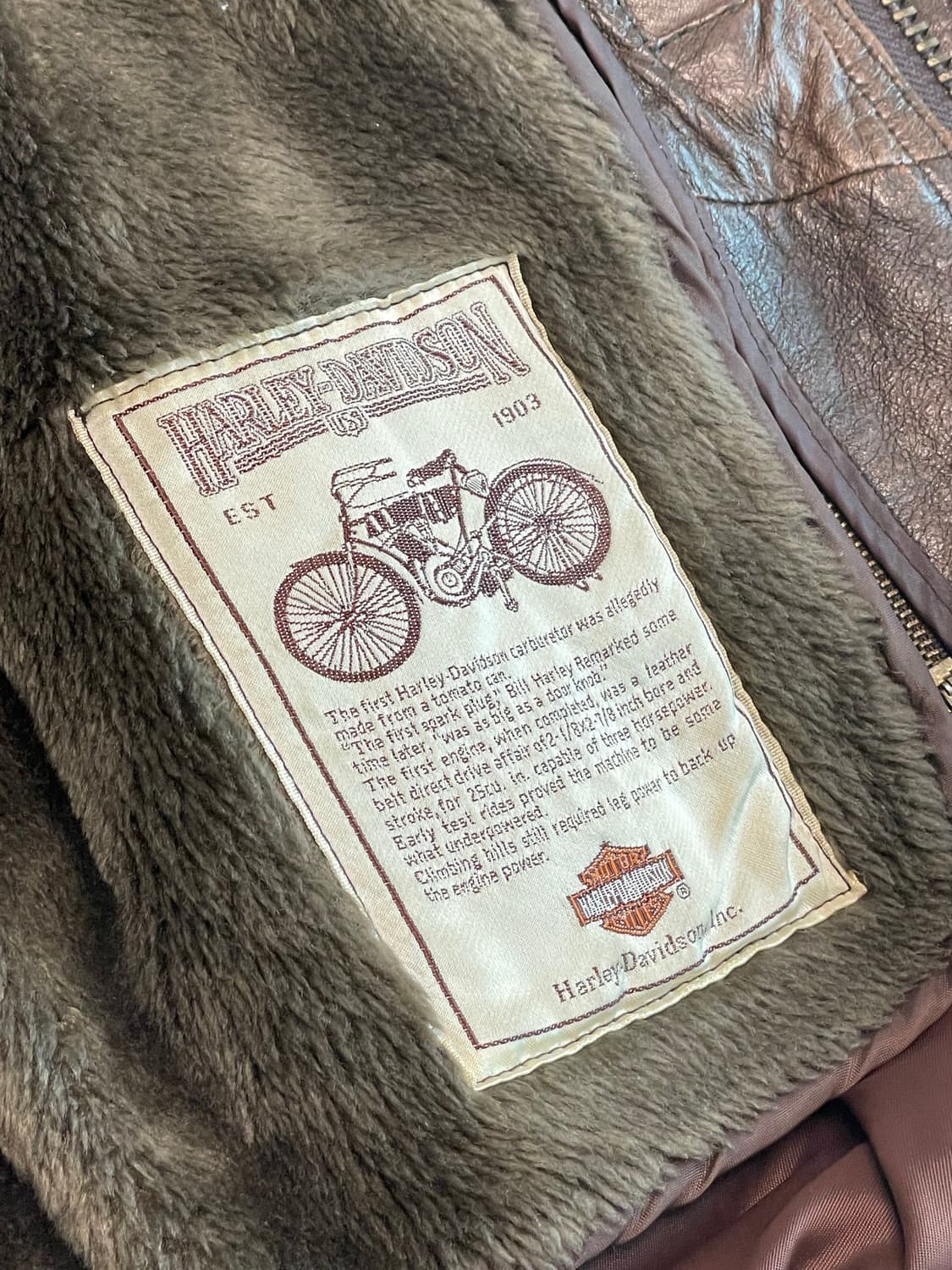 (38) 할리 데이비슨 클래식 레더 자켓 상품이미지6